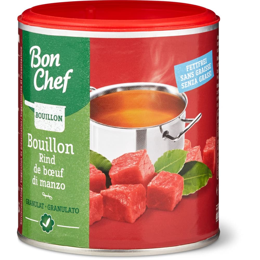 Bon Chef · Bouillon de boeuf granulé · Sans graisse • Migros