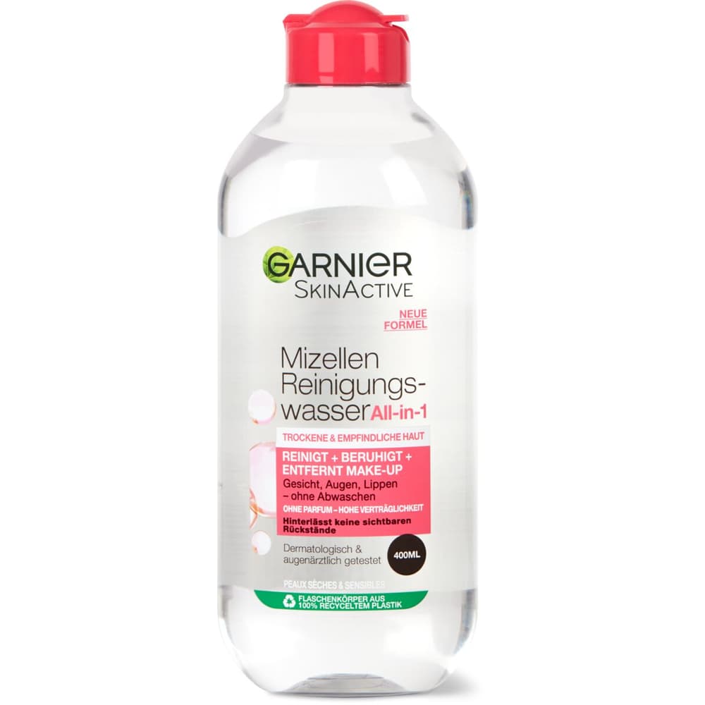 Migros Skin • · Kaufen · Active Reinigungswasser sensible Garnier Mizellen und Haut Trockene