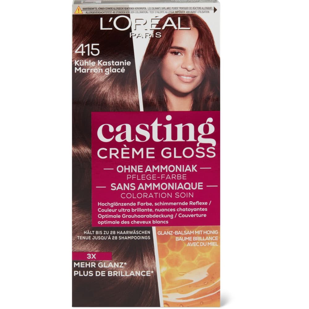 Acquista L'Oréal Paris Casting Crème Gloss · Colorazione semipermanente ·  415 Marron glacé • Migros
