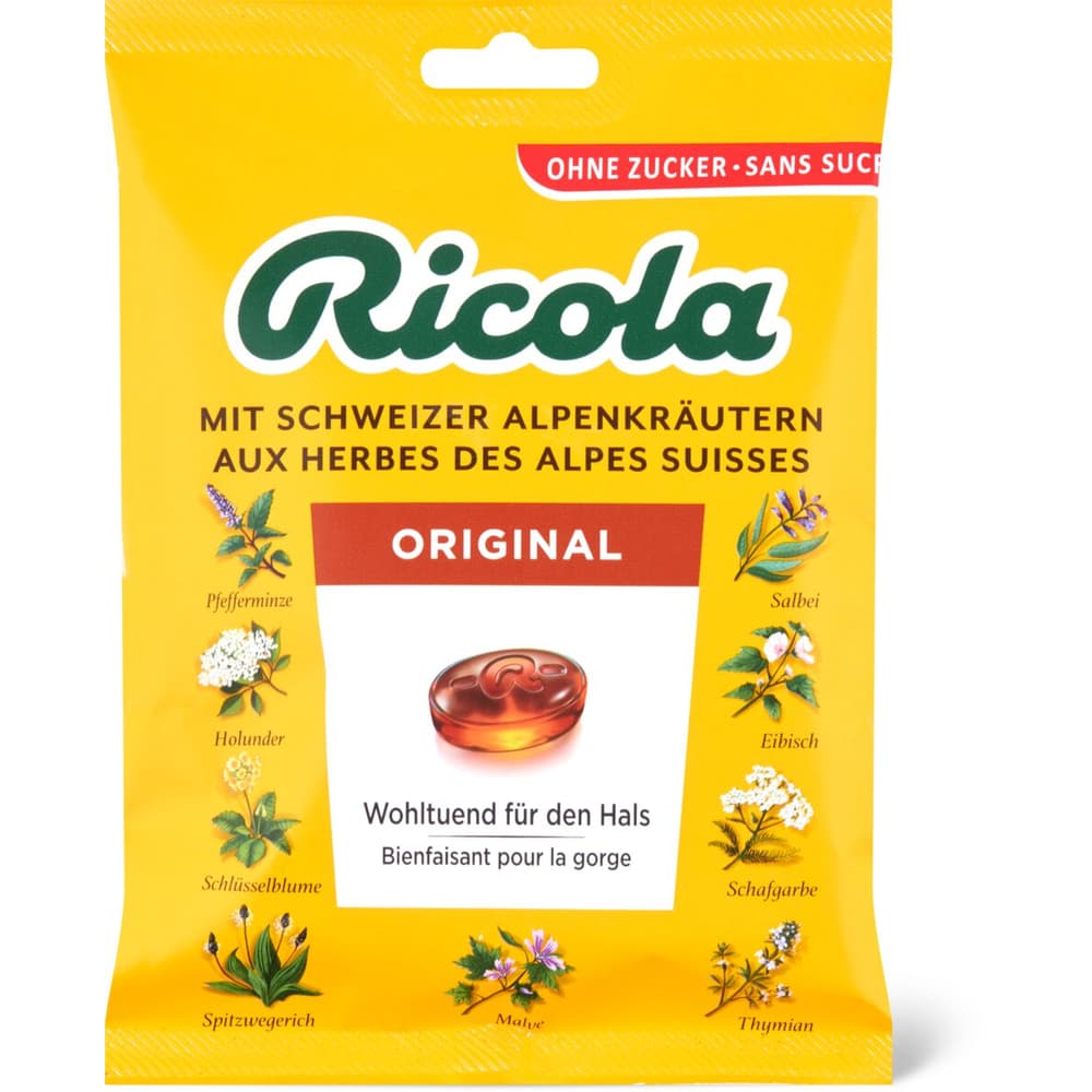 Ricola Glacier Mint Sweets without Sugar Box 50 g buy online