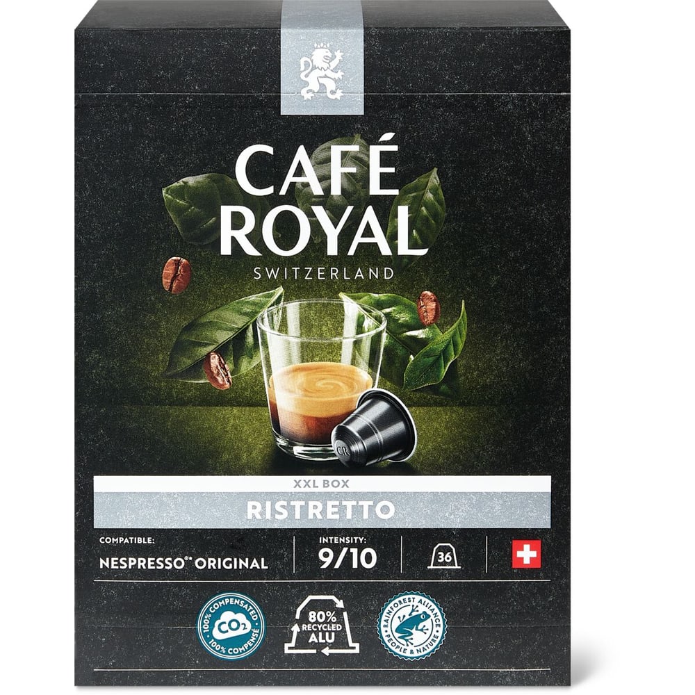 Capsules de café Café Royal Ristretto - Boîte de 36 sur
