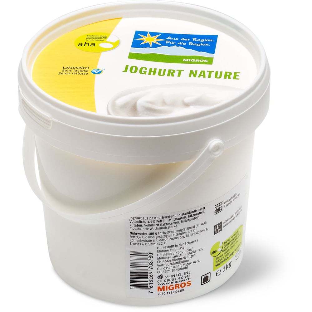 Joghurt Nature Aha Migros