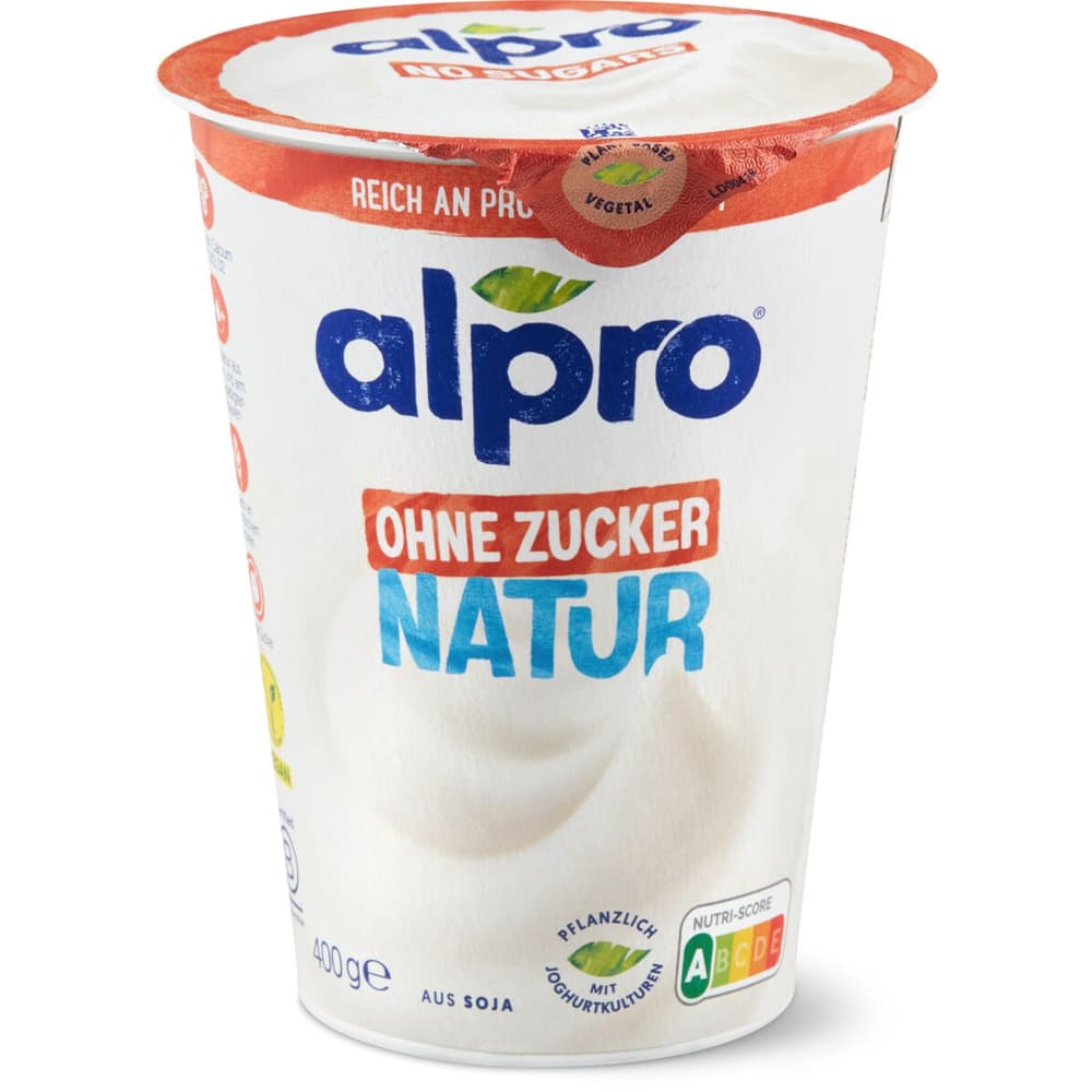 Achat Alpro · Vegurt · Nature - sans sucre • Migros