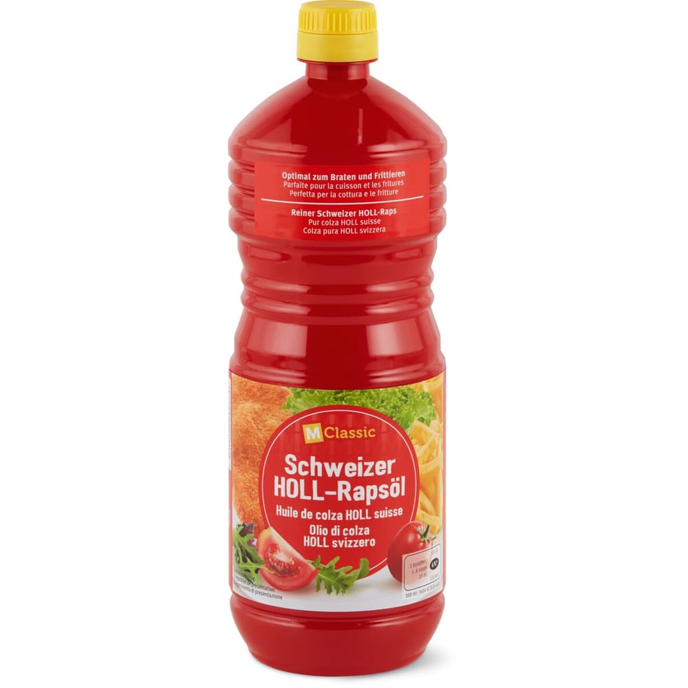 Migros Rapsöl M-Classic · Schweizer HOLL-Rapsöl • Migros