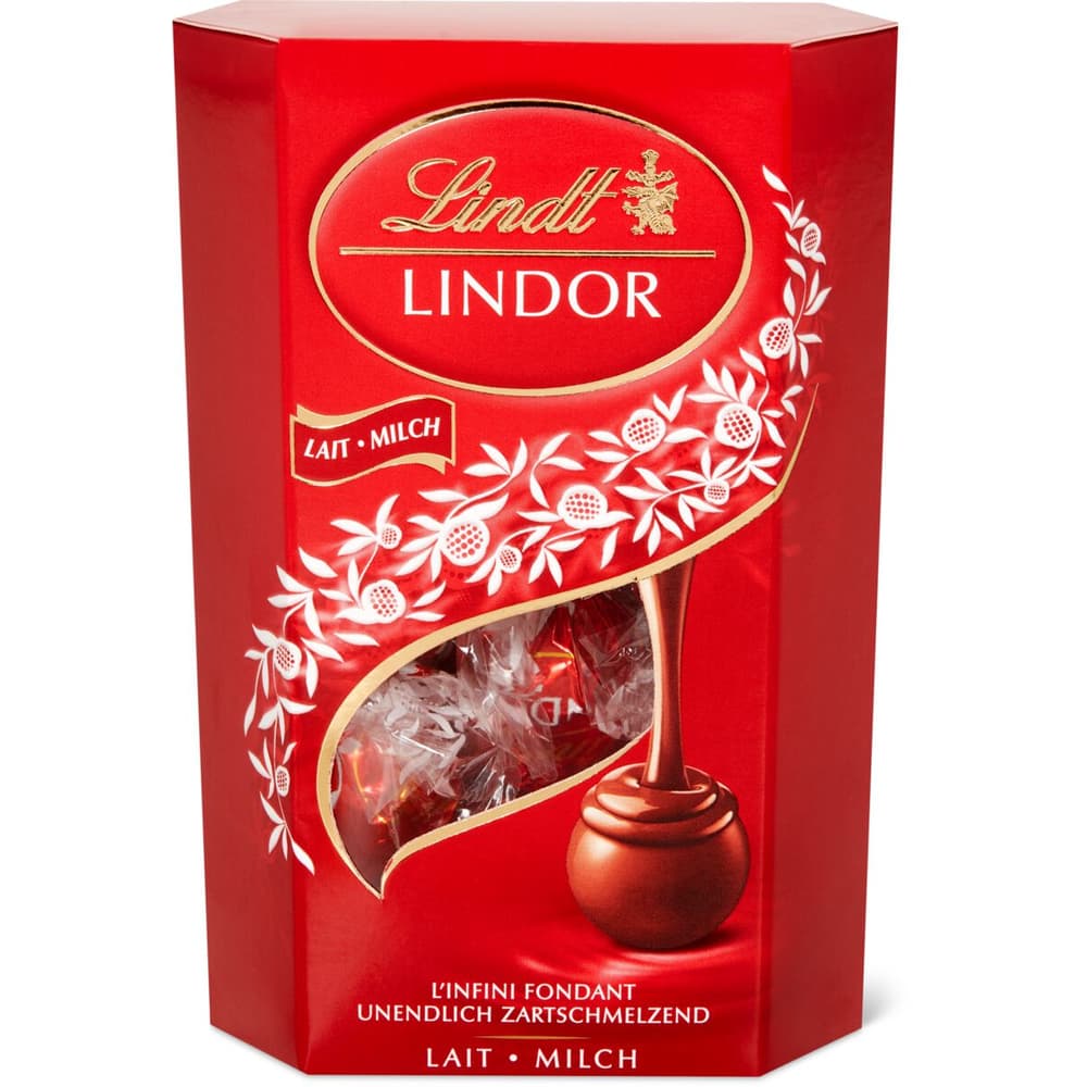 Mini Boules Lindor Chocolat au Lait 300g - Lindt CH