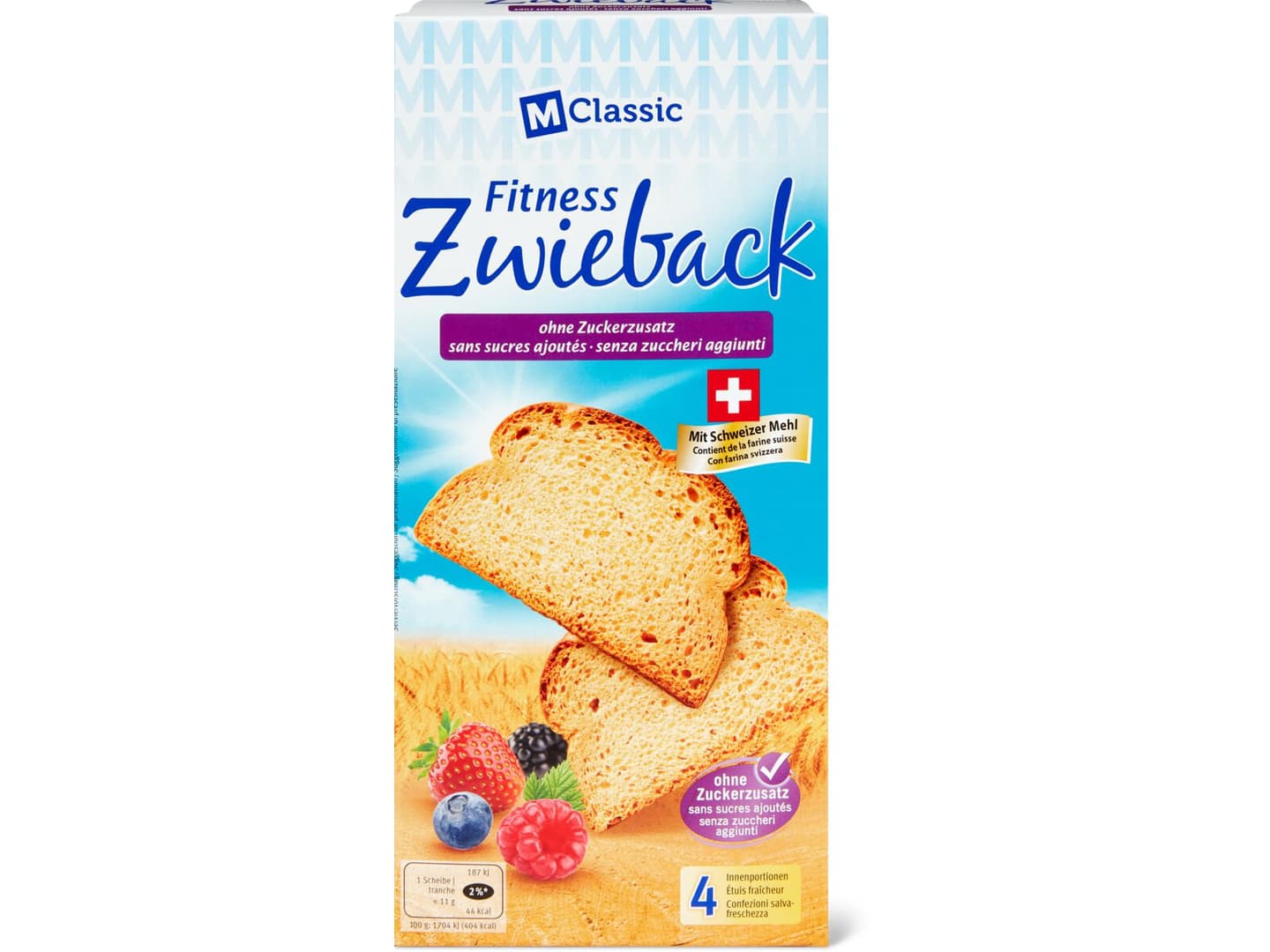 MClassic · Zwieback · ohne Zuckerzusatz • Migros