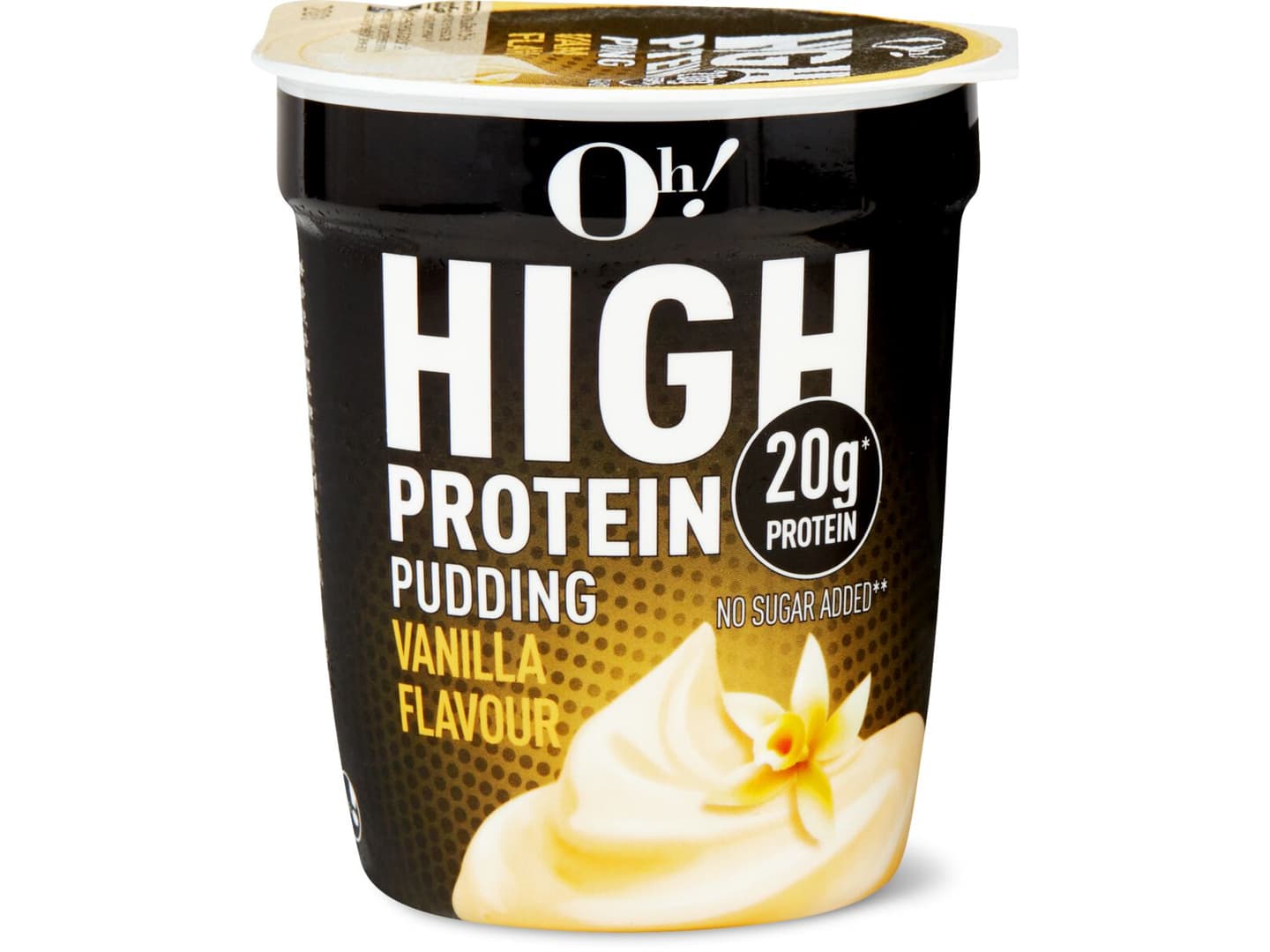 Buy Oh! · High protein pudding · Vanilla • Migros