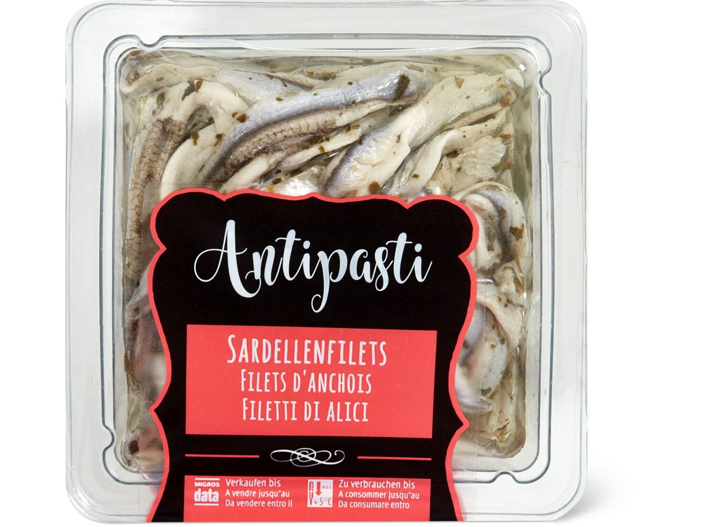 Antipasti · Sardellenfilets mariniert • Migros