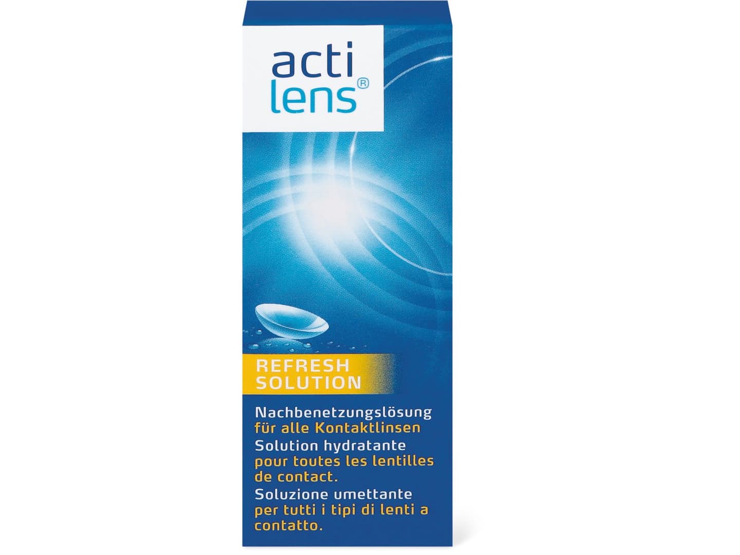 Kaufen Actilens Refresh solution • Migros
