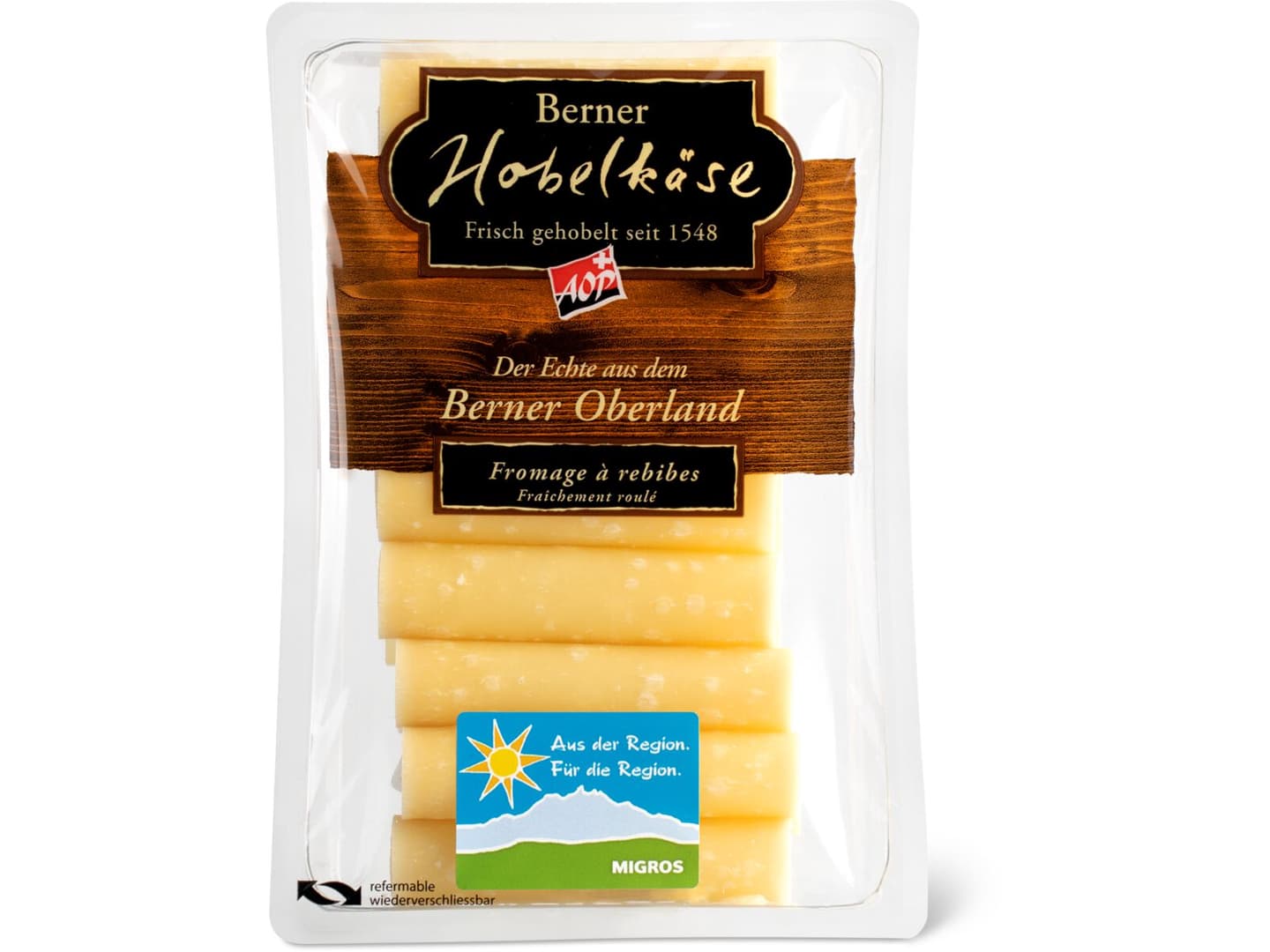 Achat Fromage Rebibes Oberland • Migros 