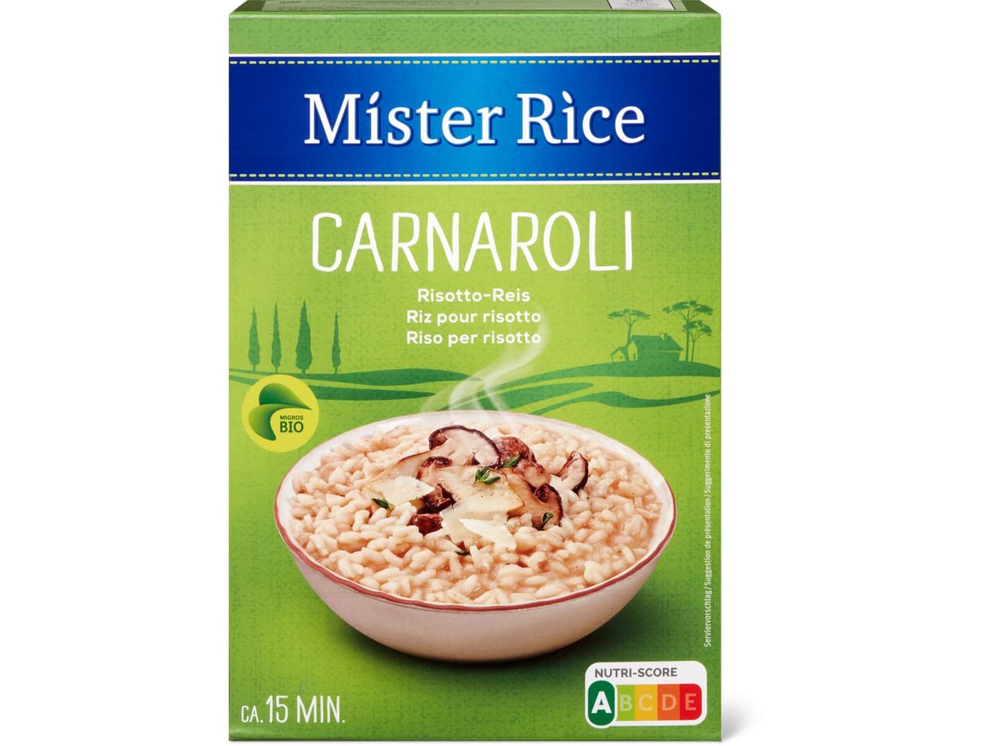 Kaufen Mister Rice Carnaroli · Bio Risottoreis • Migros