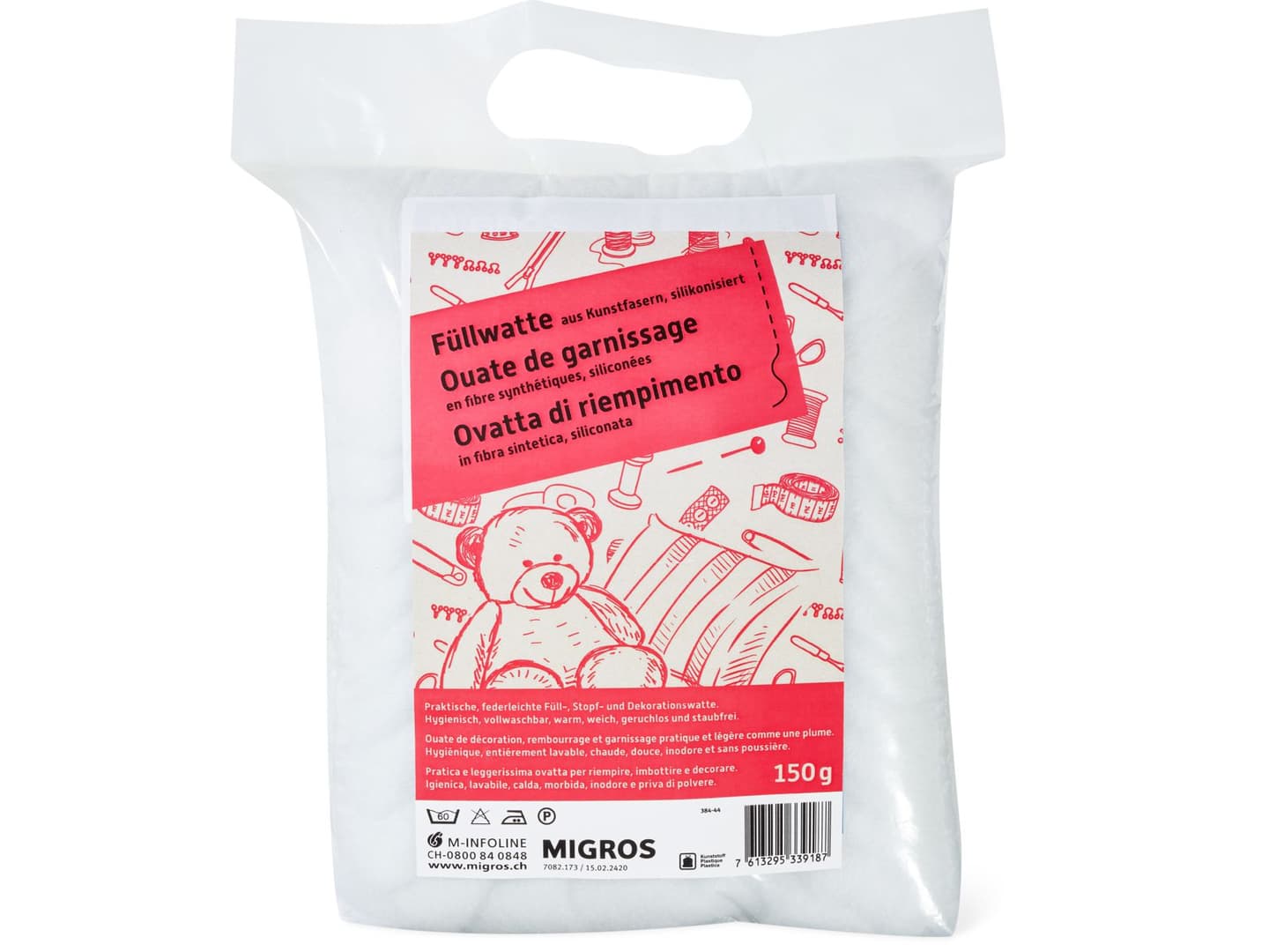 ouate de rembourrage migros