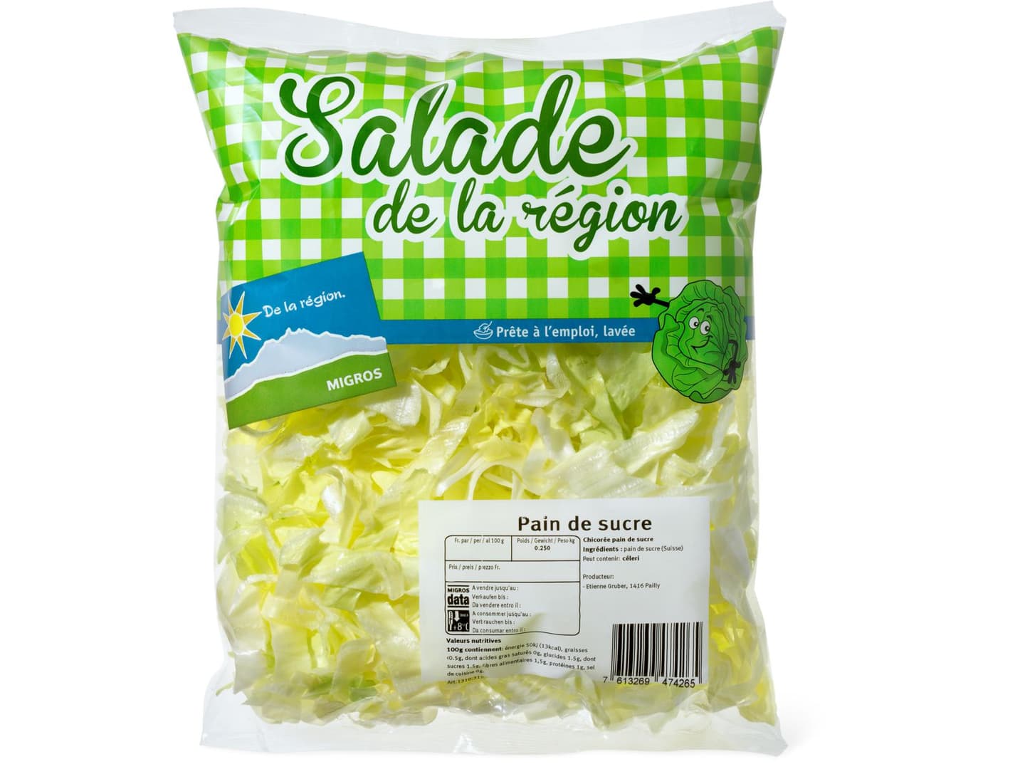 Achat Salade pain sucre • Migros Achat Salade pain sucre • Migros