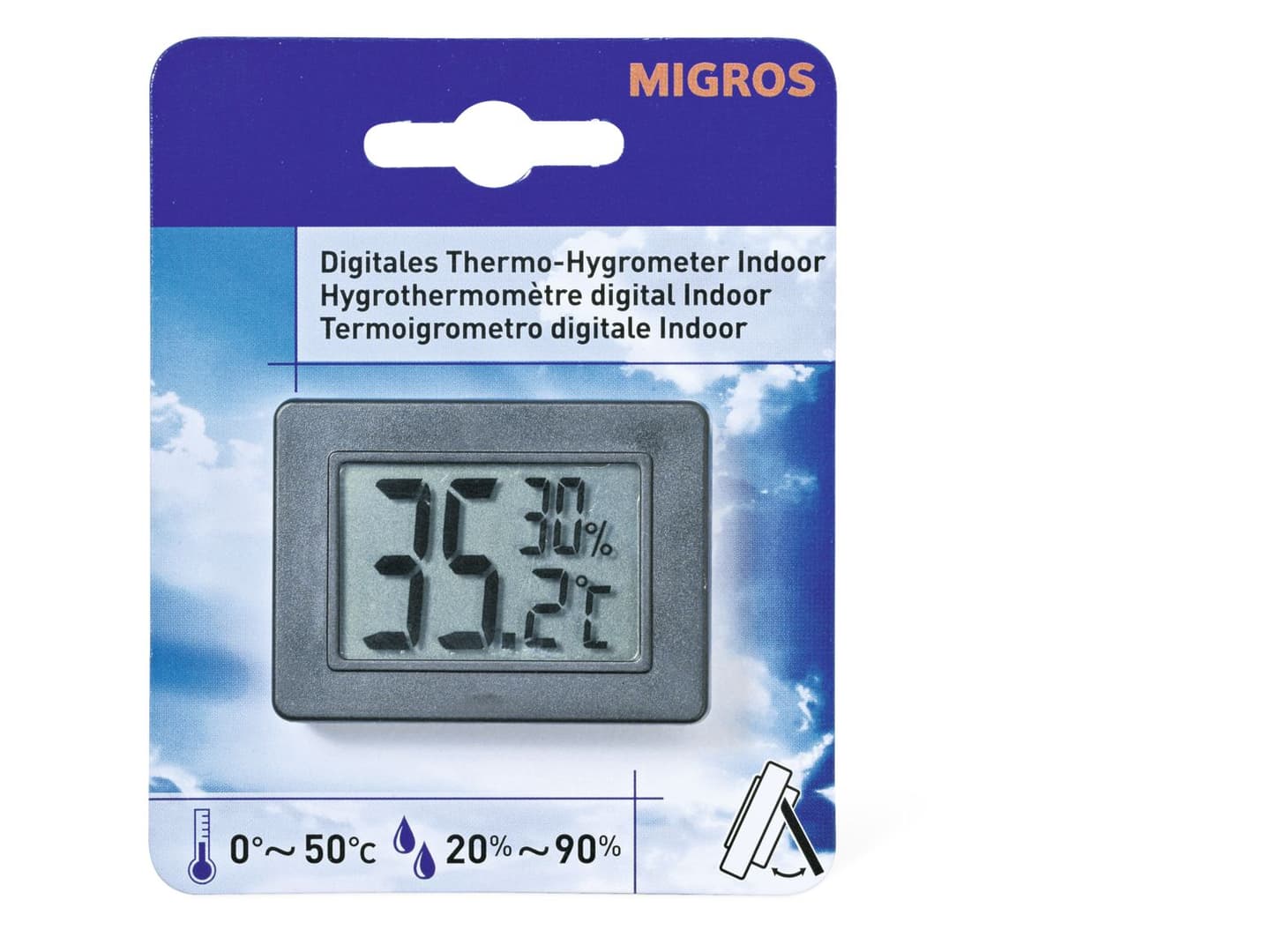 Kaufen Migros · Digitales ThermoHygrometer Indoor • Migros