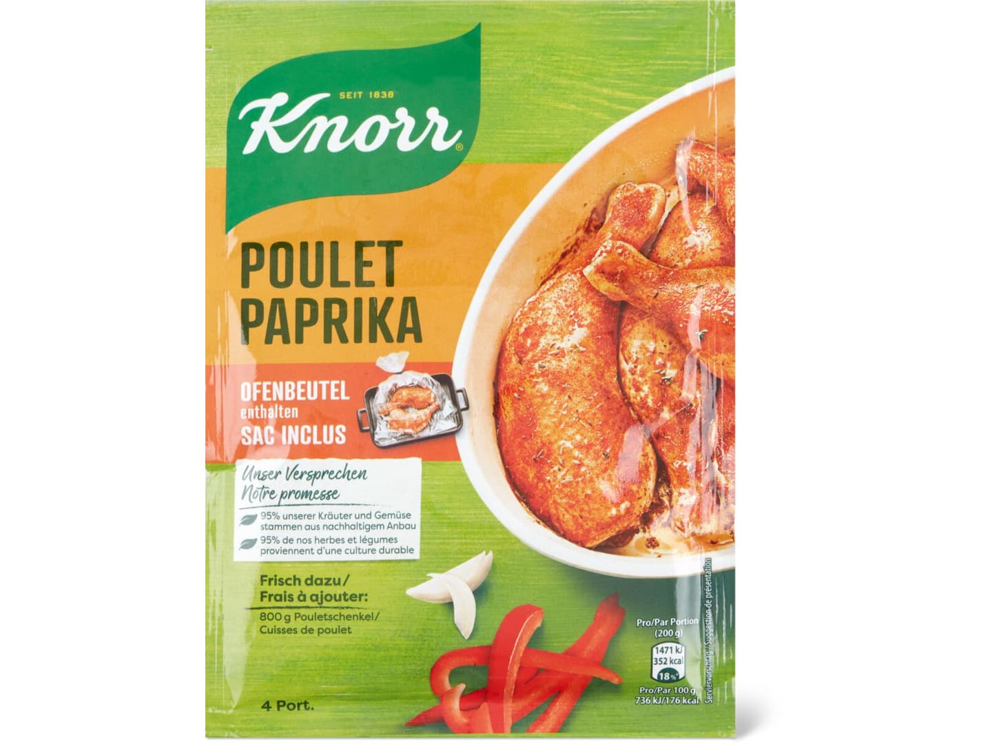 Kaufen Knorr · Zart & Saftig Poulet Paprika • Migros