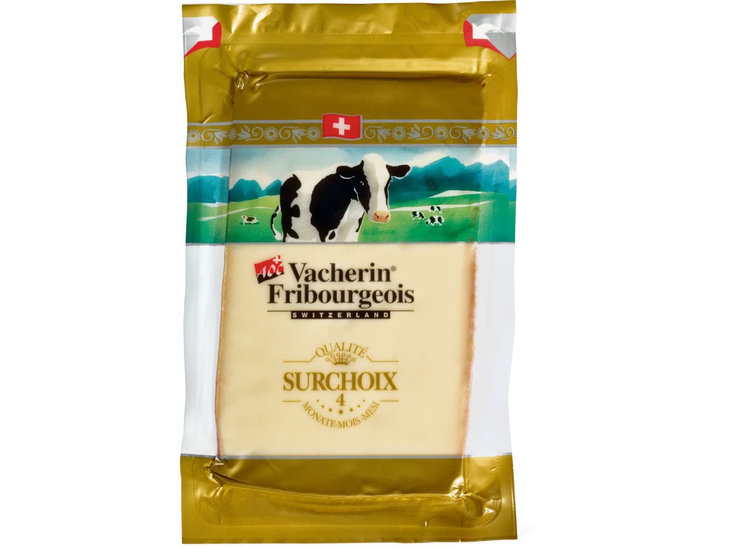 Kaufen Vacherin Fribourgeois · Schweizer Halbhartkäse, vollfett, aus