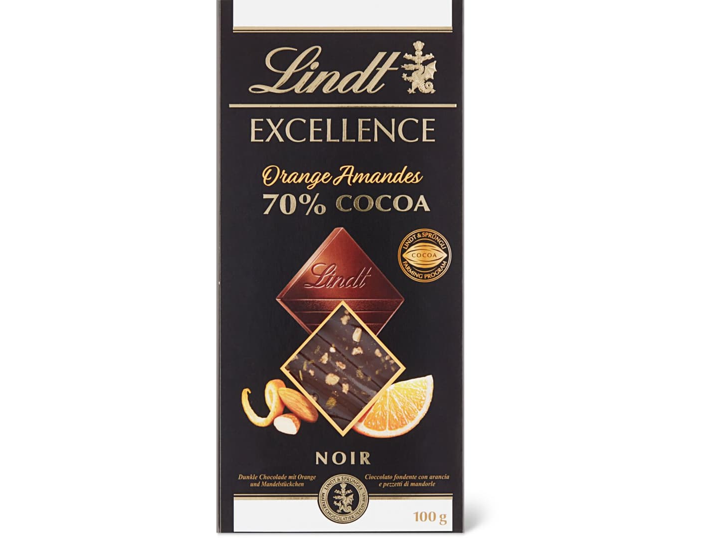 Kaufen Lindt Excellence Tafelschokolade Dunkel Kakao Orange