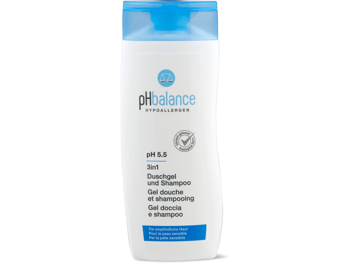 pH balance Hypoallergen · Shampoo and shower gel • Migros