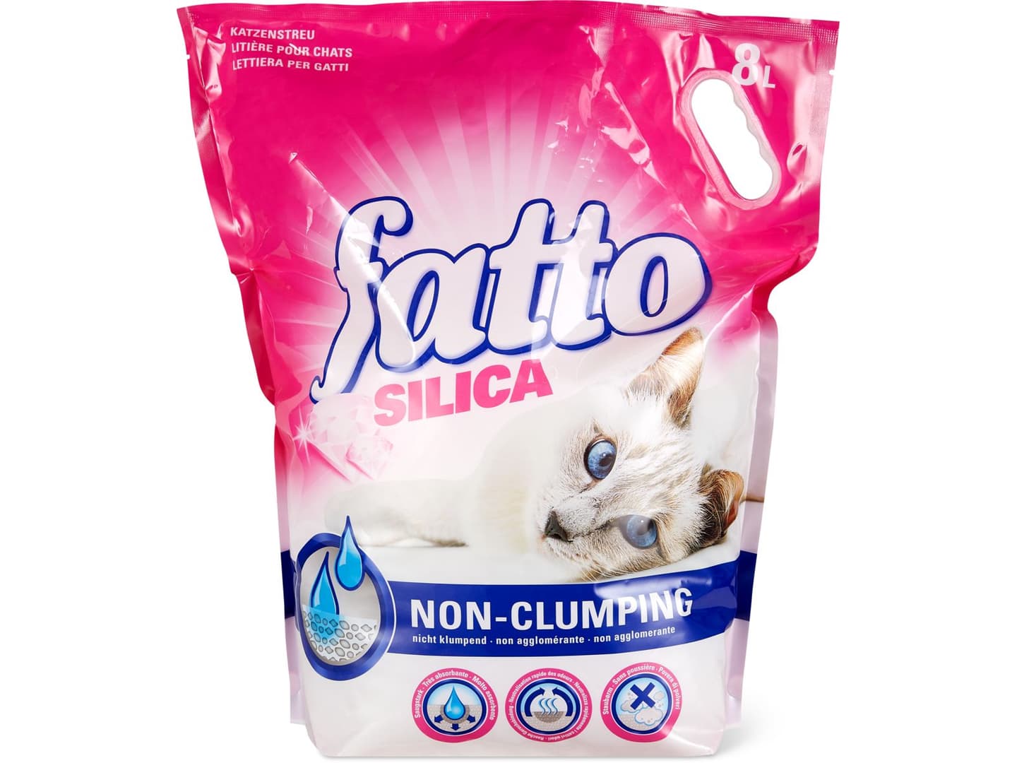 Buy Fatto Silica · Cat Litter · nonclumping • Migros