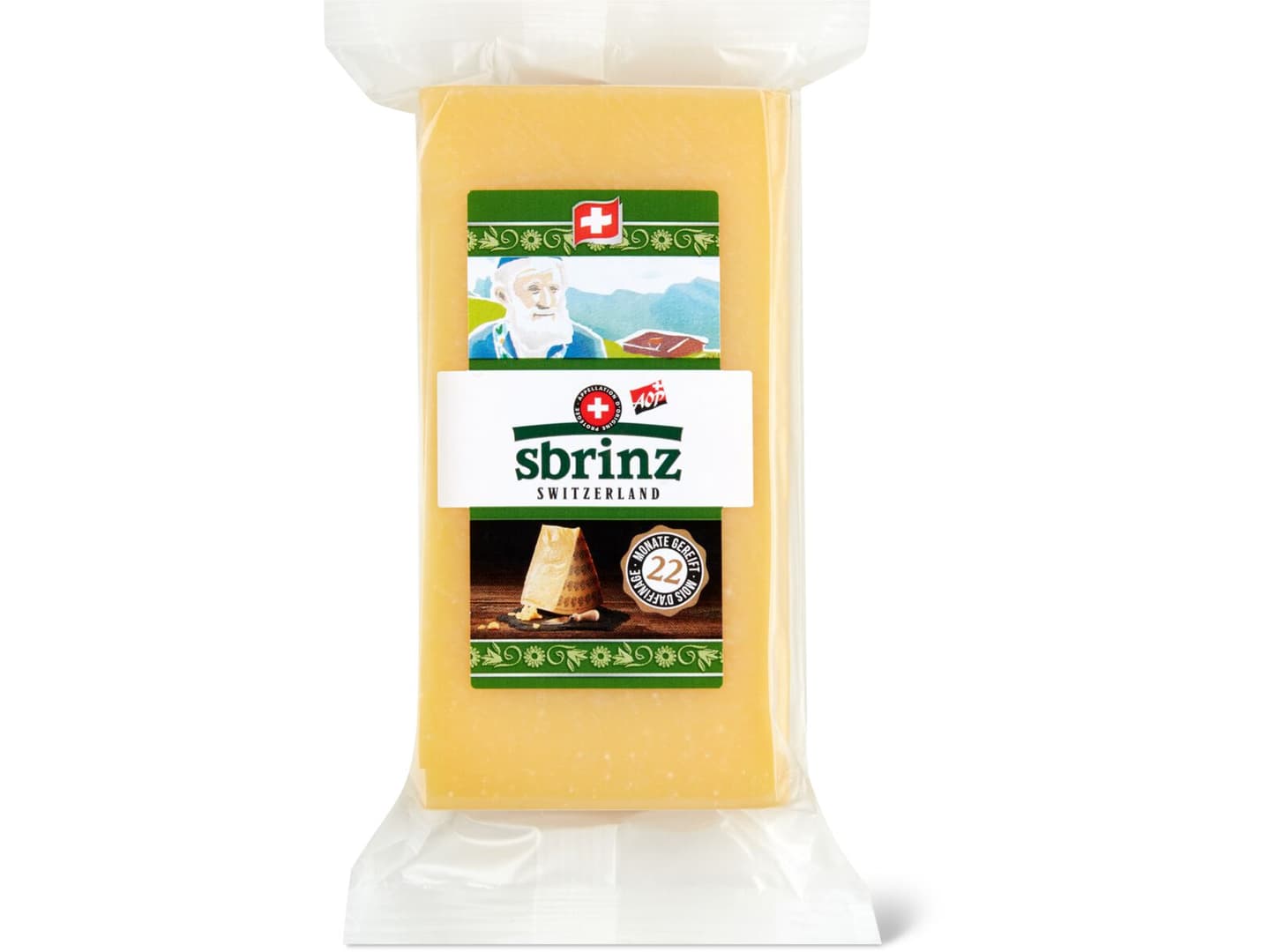 Sbrinz Innerschweiz · Fromage Suisse à Pâte Extra Dur Grasau Lait Cru • Migros 