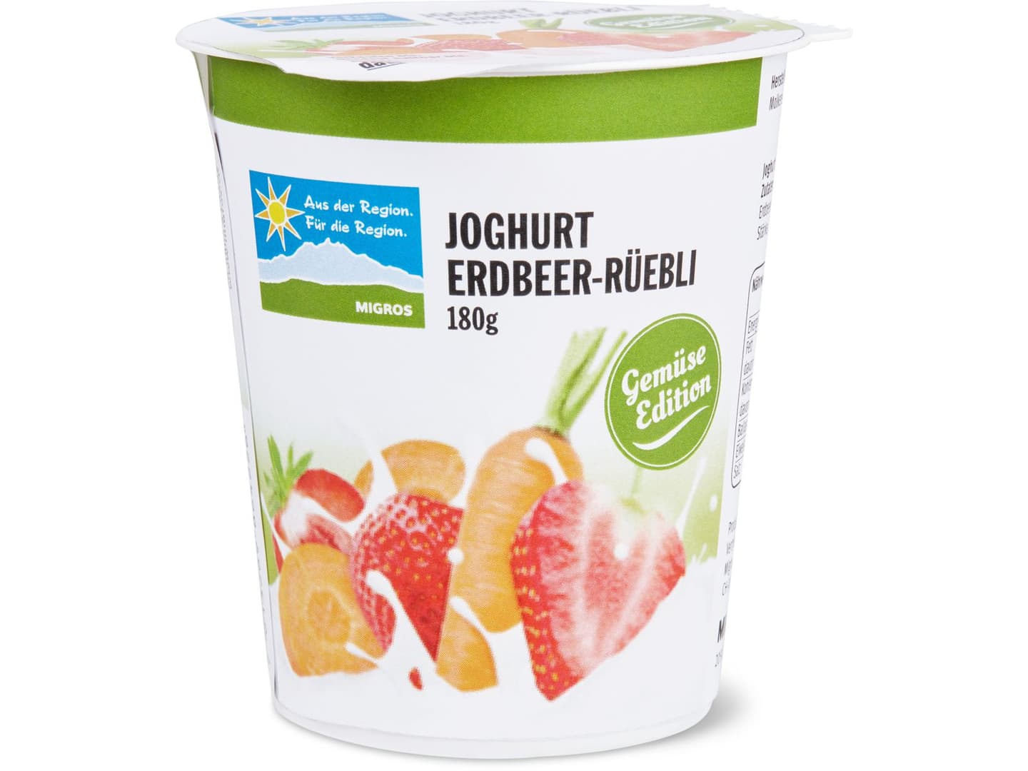 Joghurt Erdbeer-Rüebli • Migros