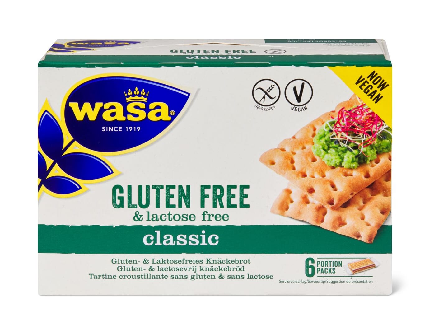 Achat Wasa · Tartine croustillante classic · sans lactose et sans