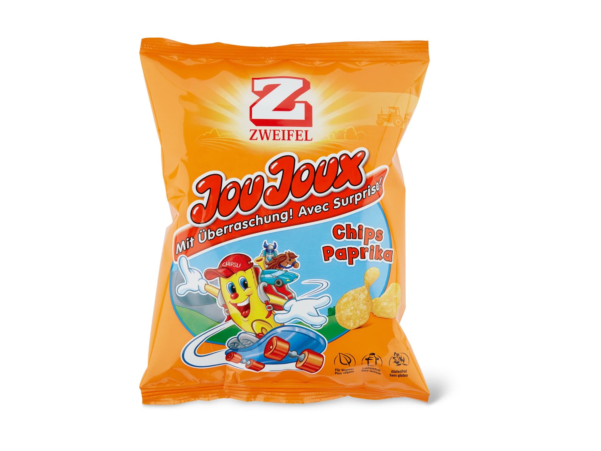 Kaufen Zweifel · Joujoux Chips · Paprika • Migros