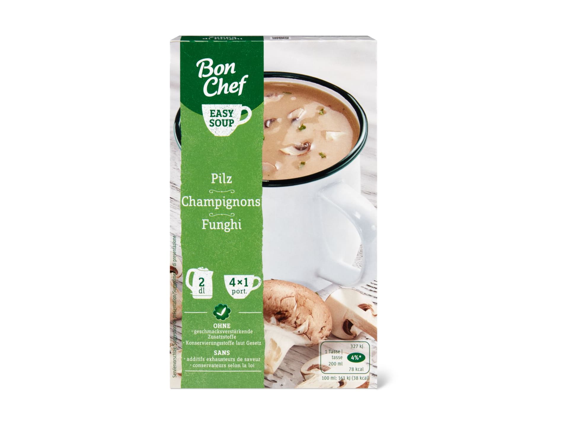 Achat Bon Chef easy soup · Soupe aux champignons • Migros