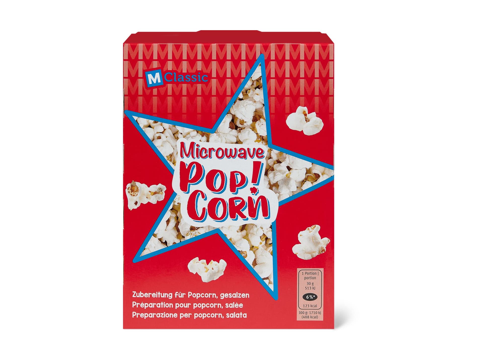 Kaufen MClassic · Zubereitung für Popcorn · gesalzen • Migros