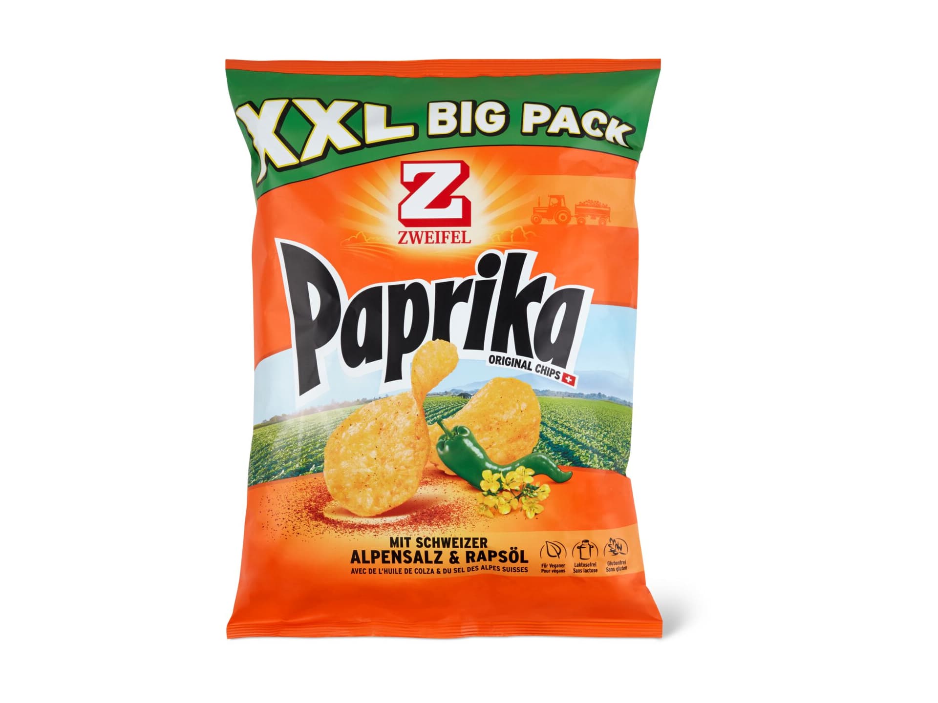 Kaufen Zweifel Big Pack · Chips · Paprika • Migros