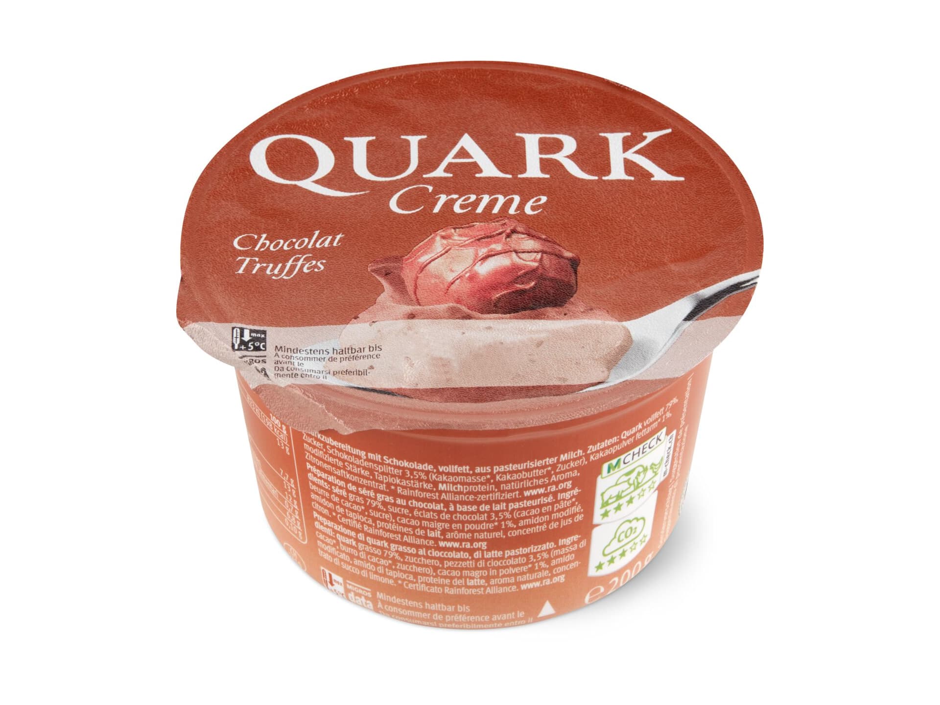 Kaufen Quark Creme · Schokoladen Truffes • Migros