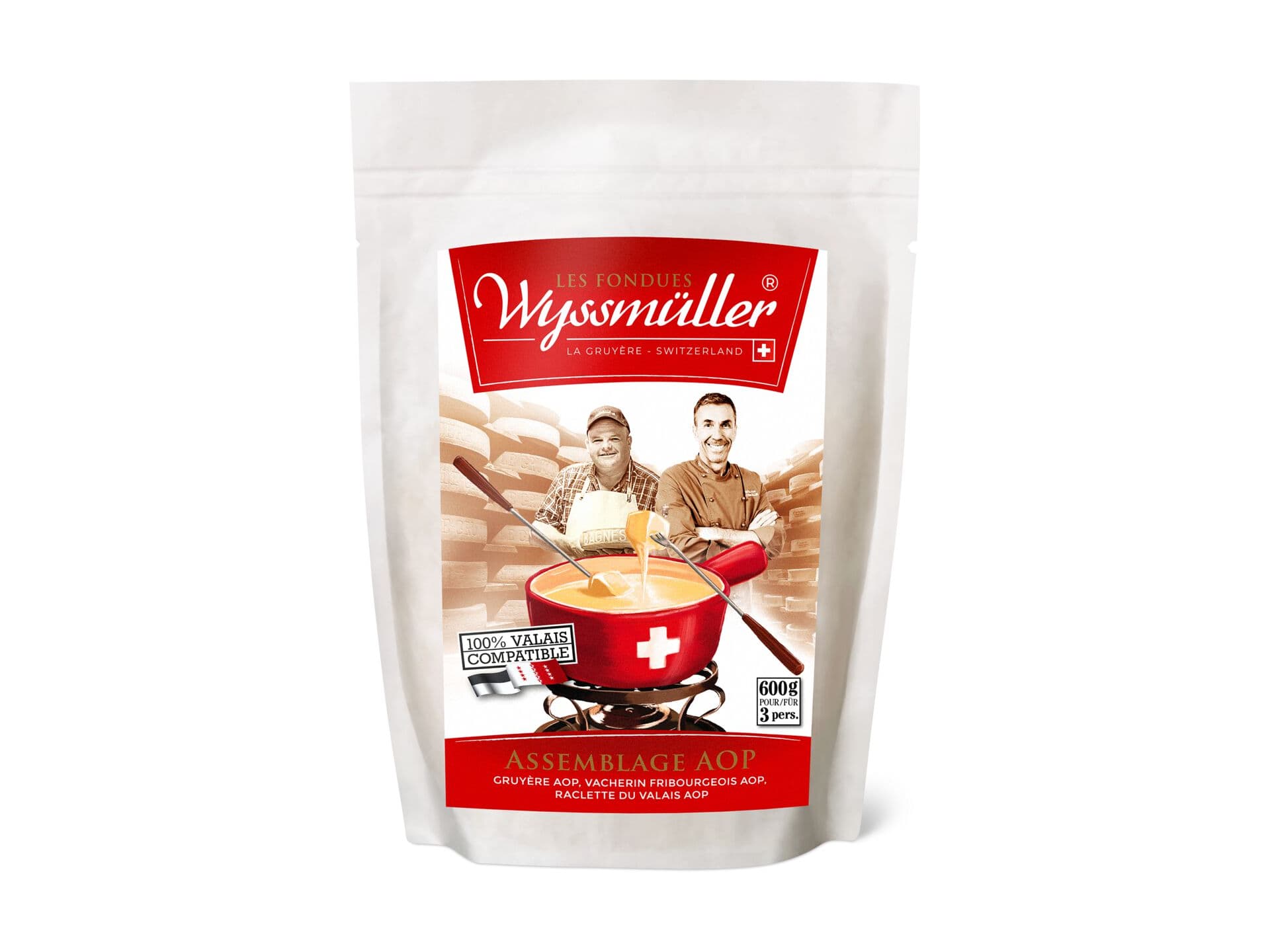 Achat Les Fondues Wyssmüller · Fondue · Assemblage AOP • Migros