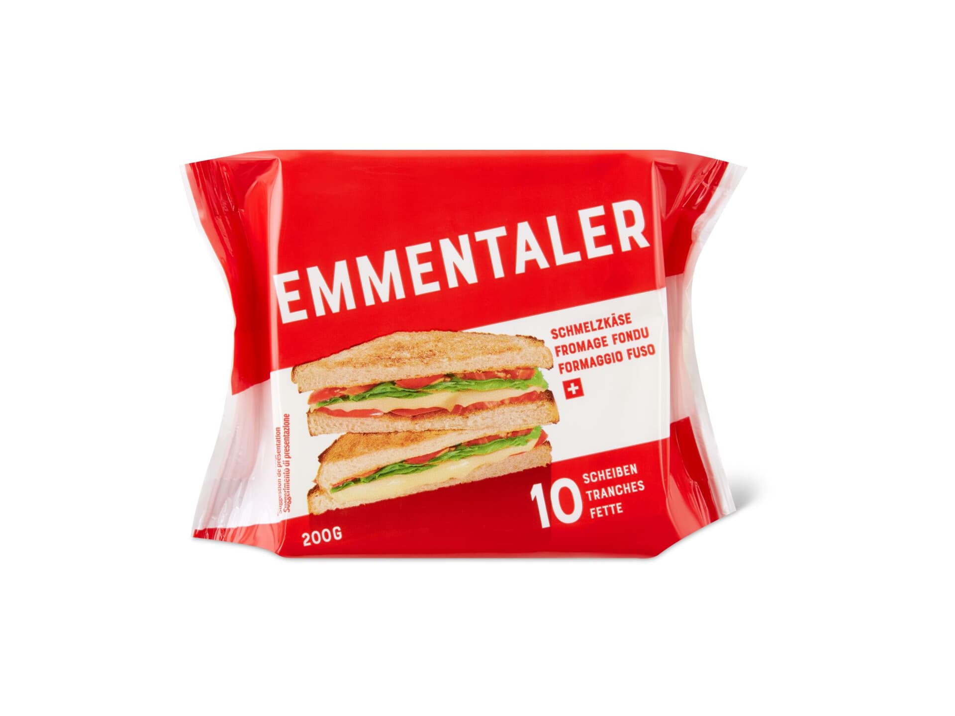 Achat Emmentaler · Fromage Fondu · 10 Tranches • Migros 