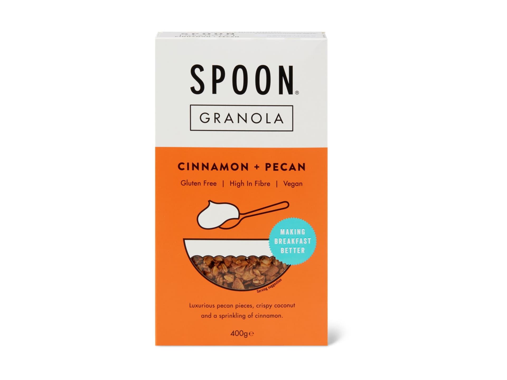 Kaufen Spoon · Granola · Zimt Pekannuss • Migros