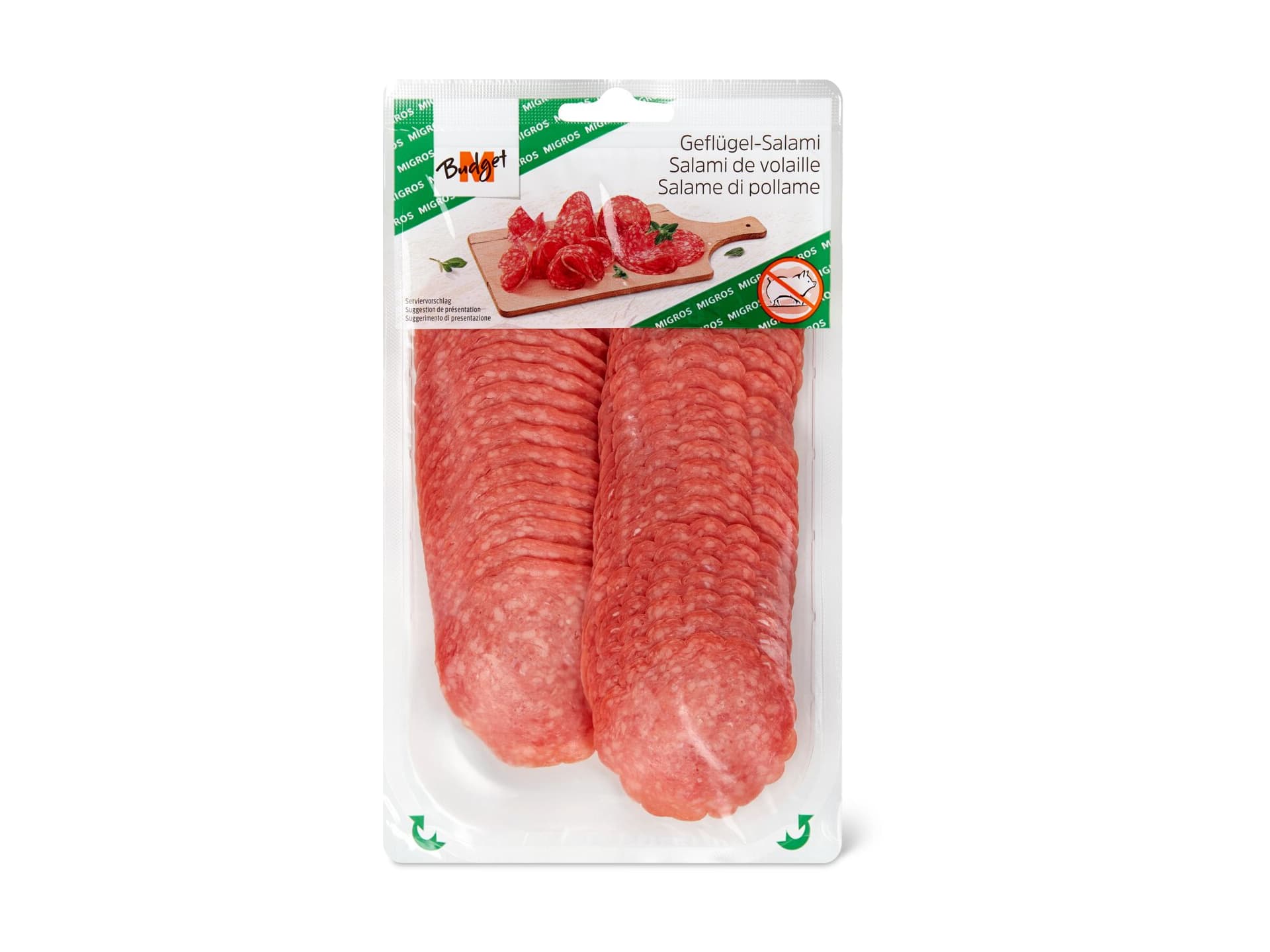 Achat MBudget · Salami de volaille • Migros