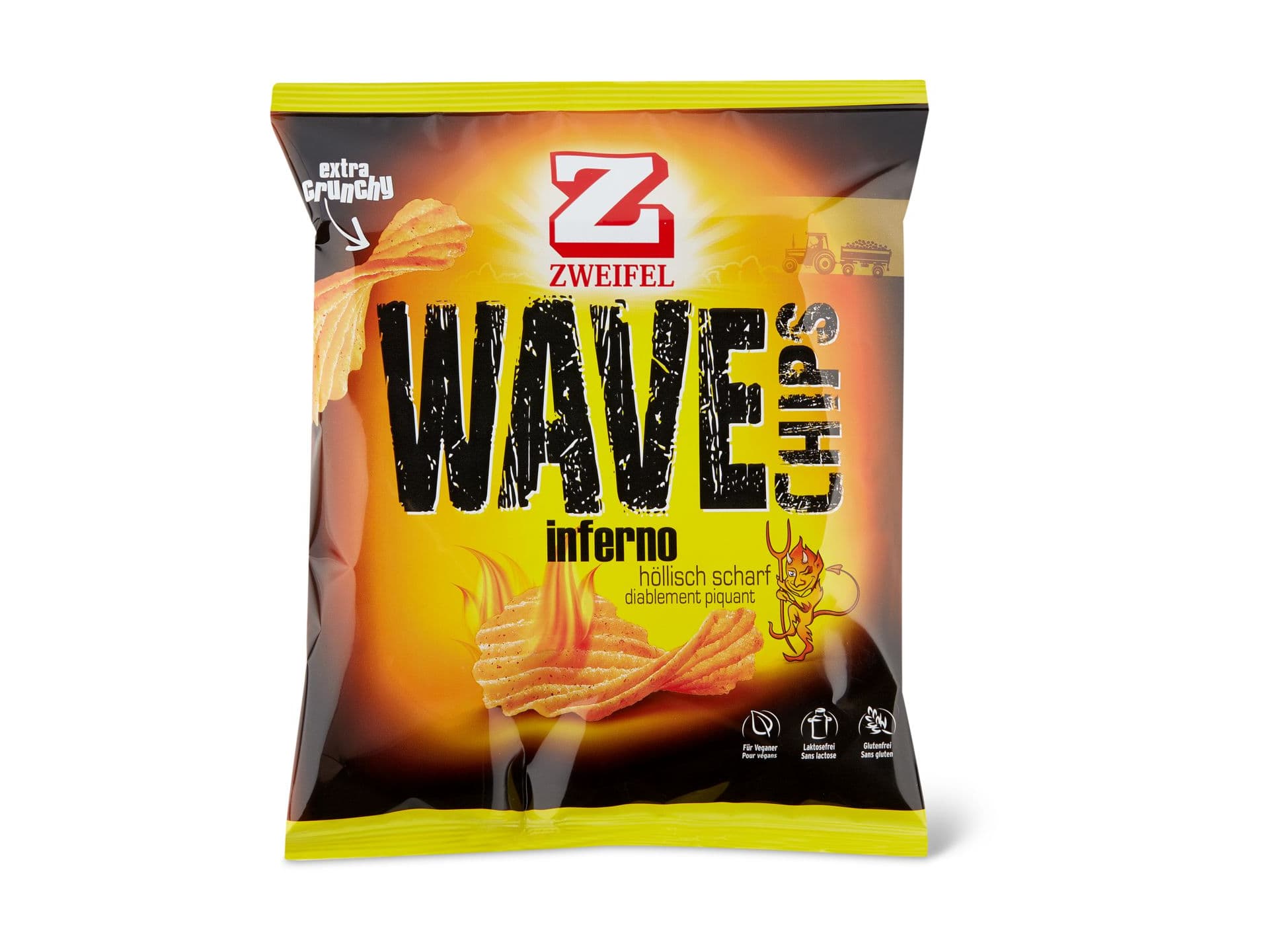Zweifel Wave · Chips · Inferno • Migros