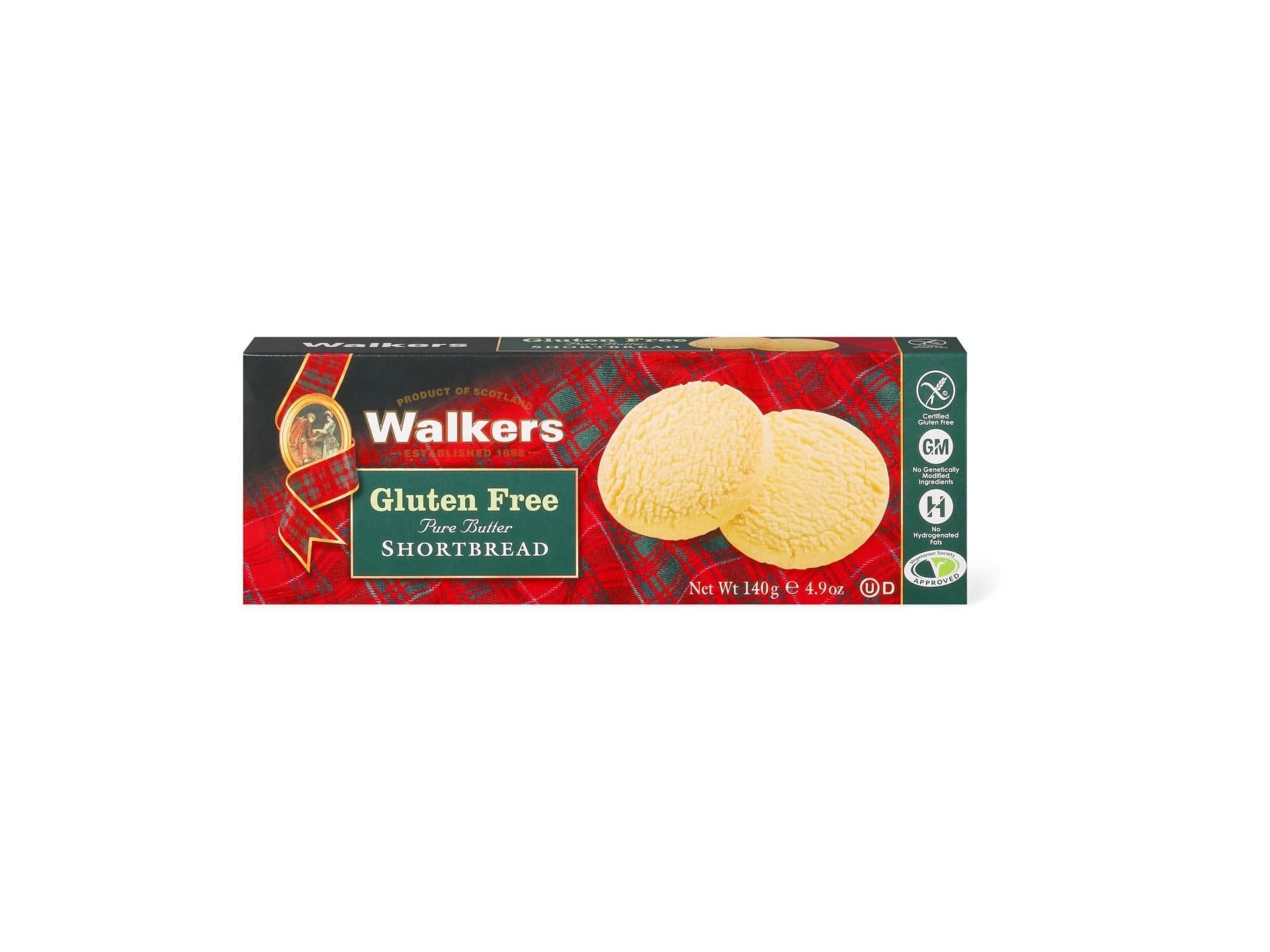 Kaufen Walkers Shortbread glutenfrei 140g • Migros
