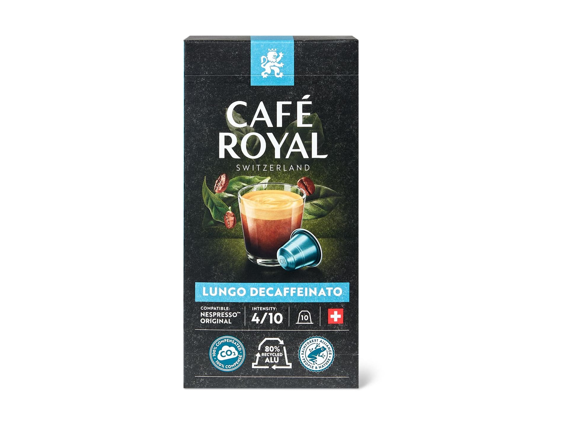 Achat Caf Royal Capsules De Caf En Aluminium Lungo D Caf In