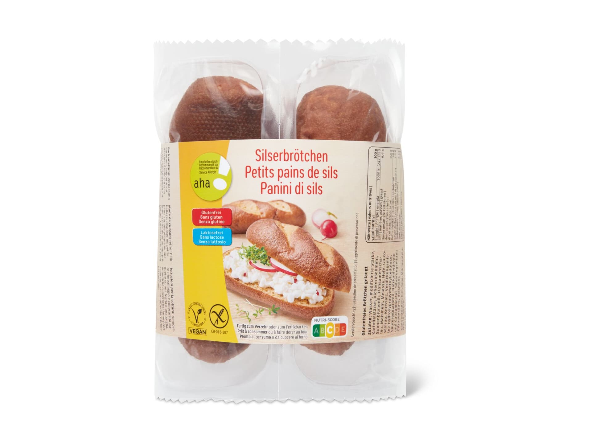 Silserbrötchen glutenfrei aha! • Migros