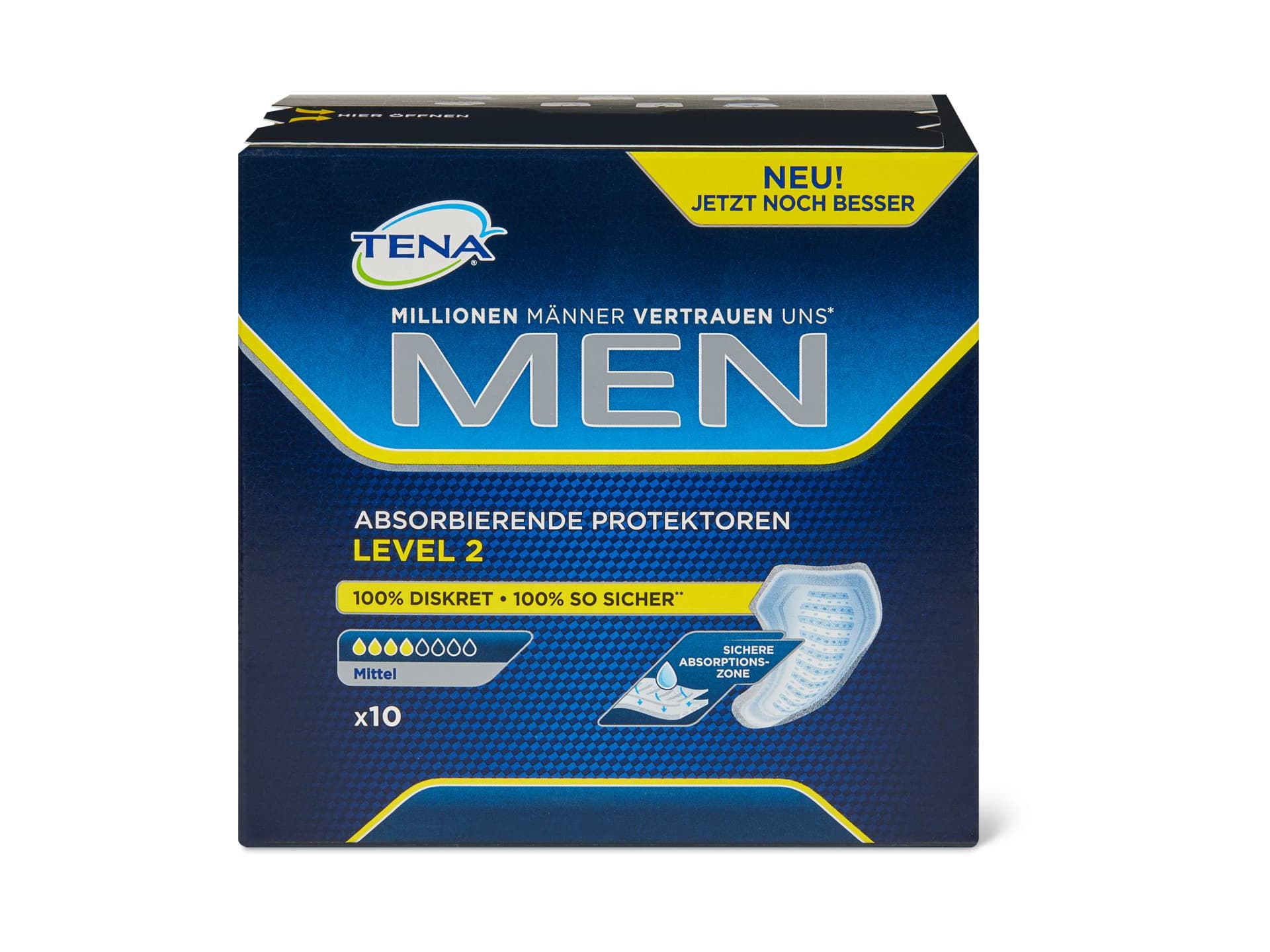 Kaufen Tena Men · Slipeinlagen · Level 2 • Migros