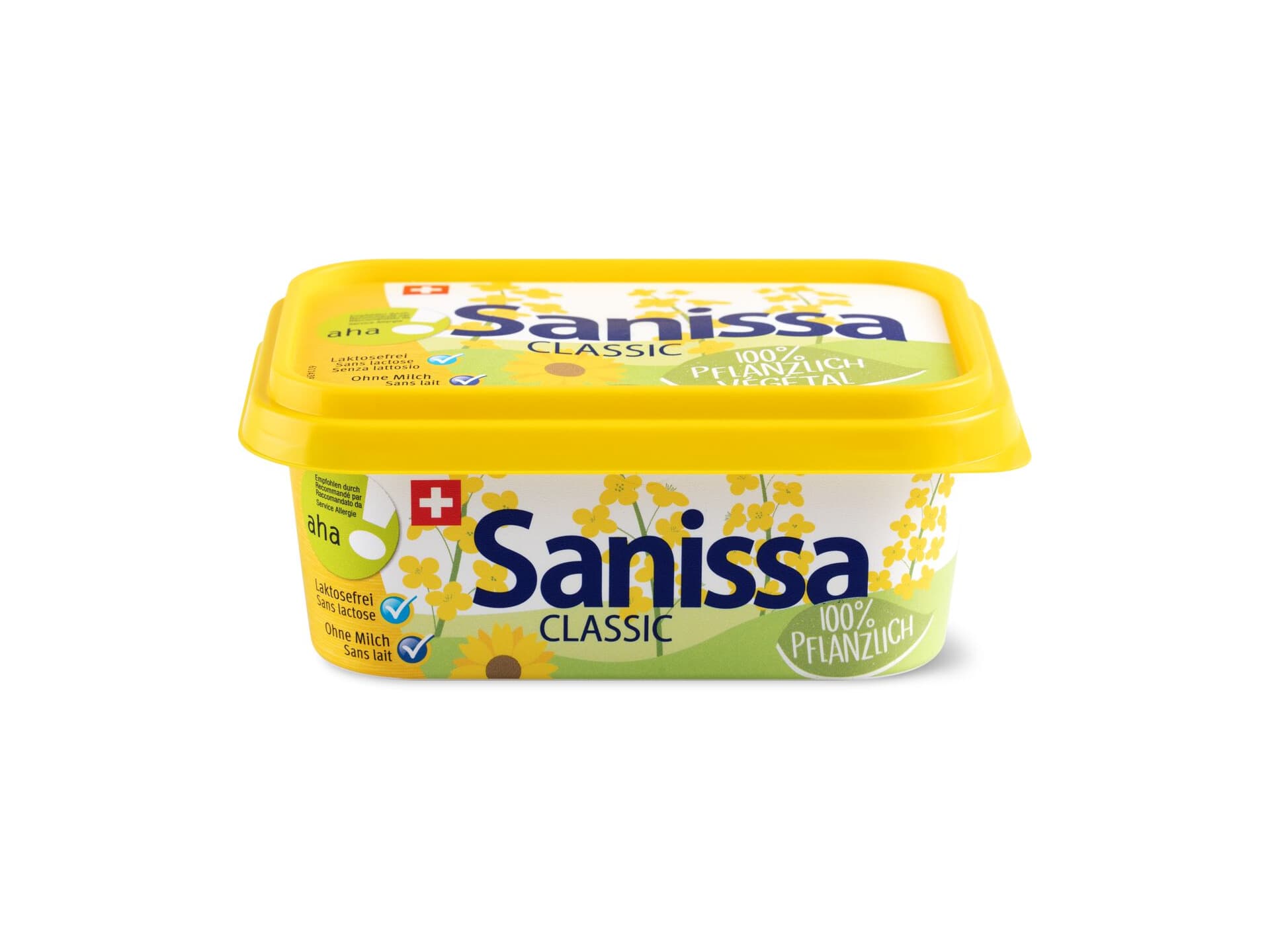 Sanissa aha! · Margarine · sans lactose & lait • Migros