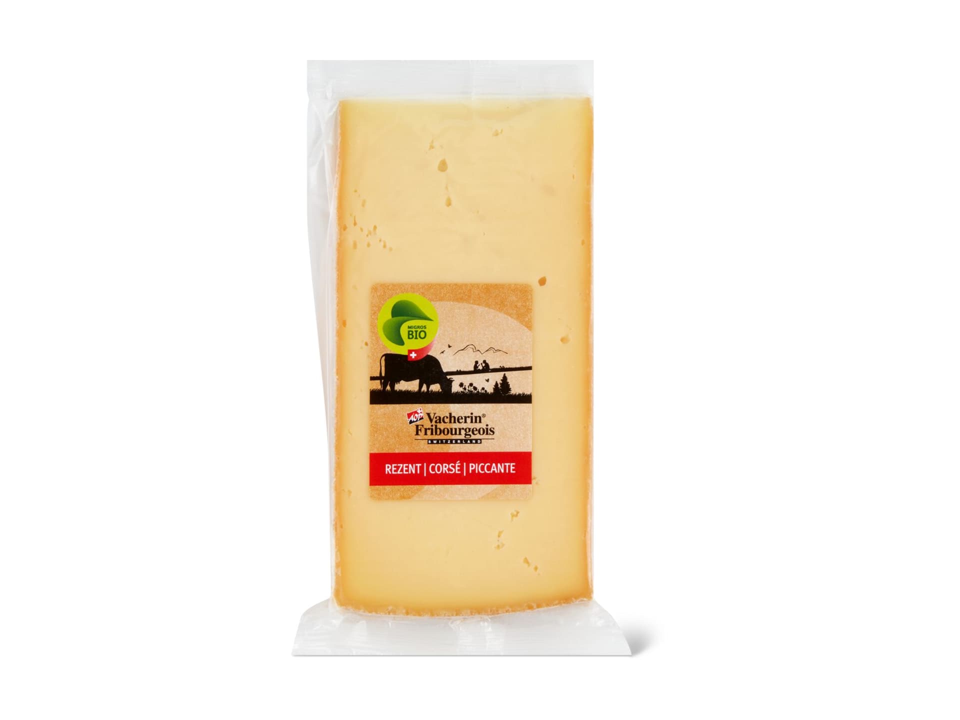 Achat Migros Bio Vacherin Fribourgeois · Fromage Suisse à Pâte Mi Dure Gras Au Lait Thermisé 