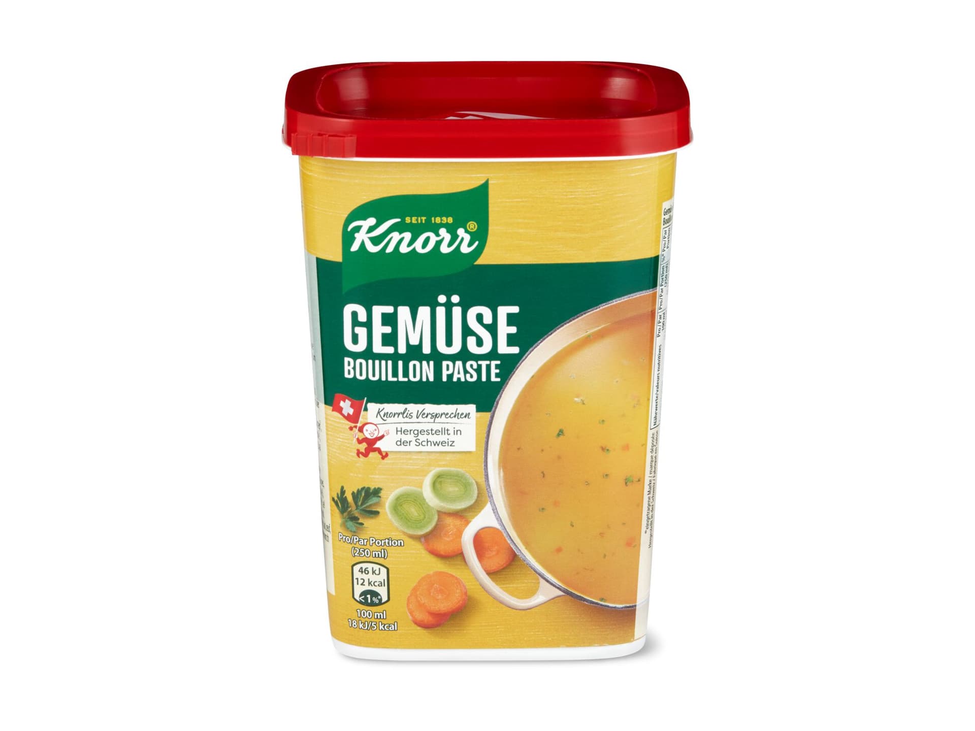 Achat Knorr · Bouillon de légumes · Pâte • Migros