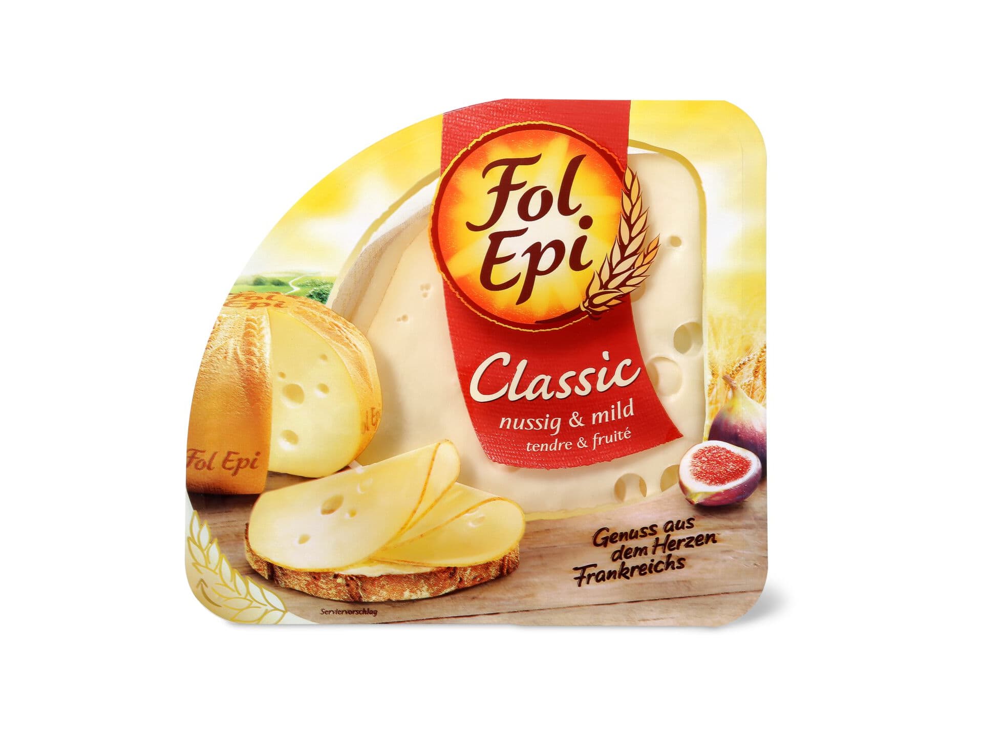 Achat Fol Epi Classic · Fromage Français à Pâte Mi Dure Gras Au Lait Pasteurisé à Croûte 