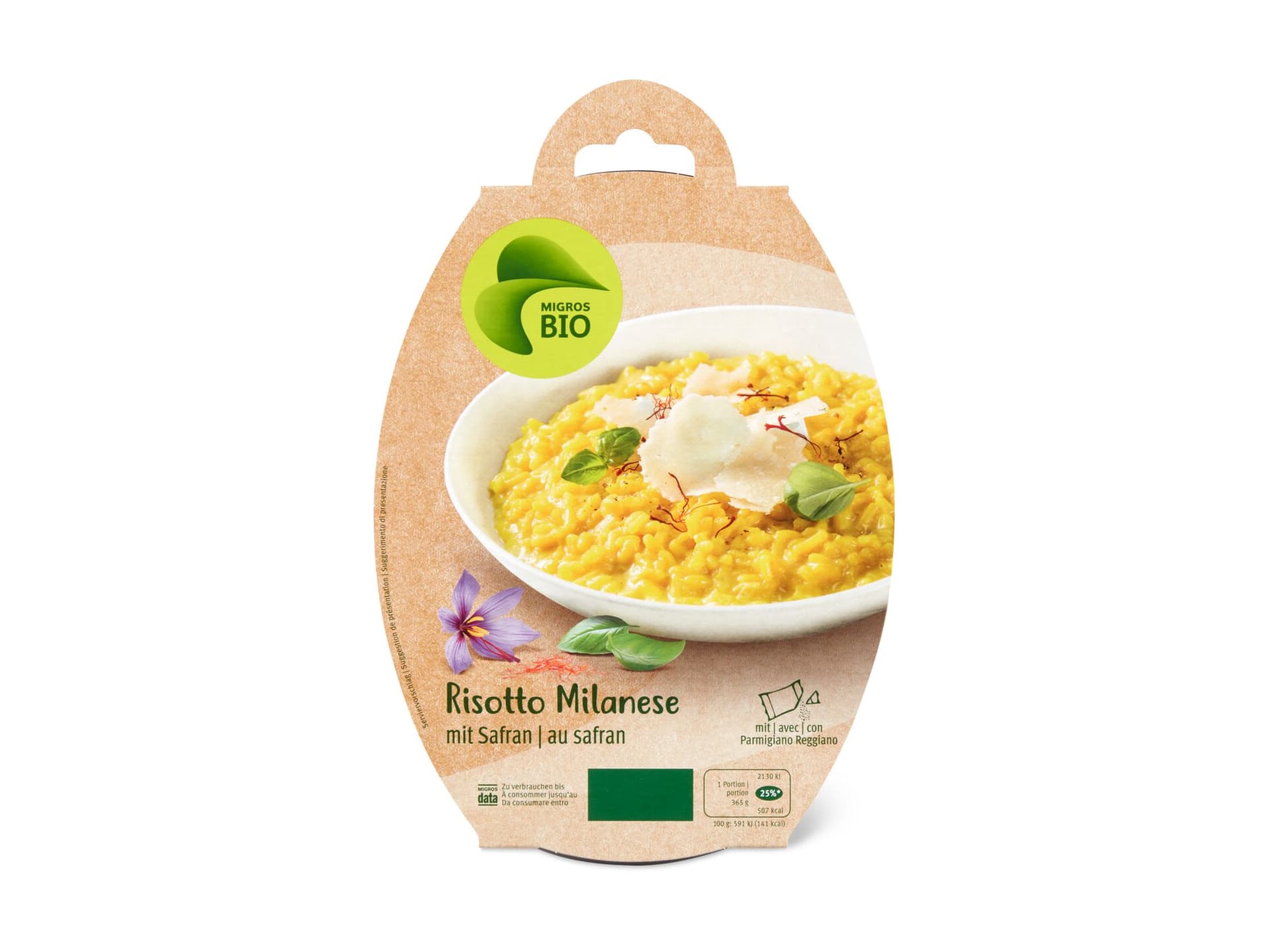 Kaufen Migros Bio · Risotto alla milanese · mit Safran • Migros