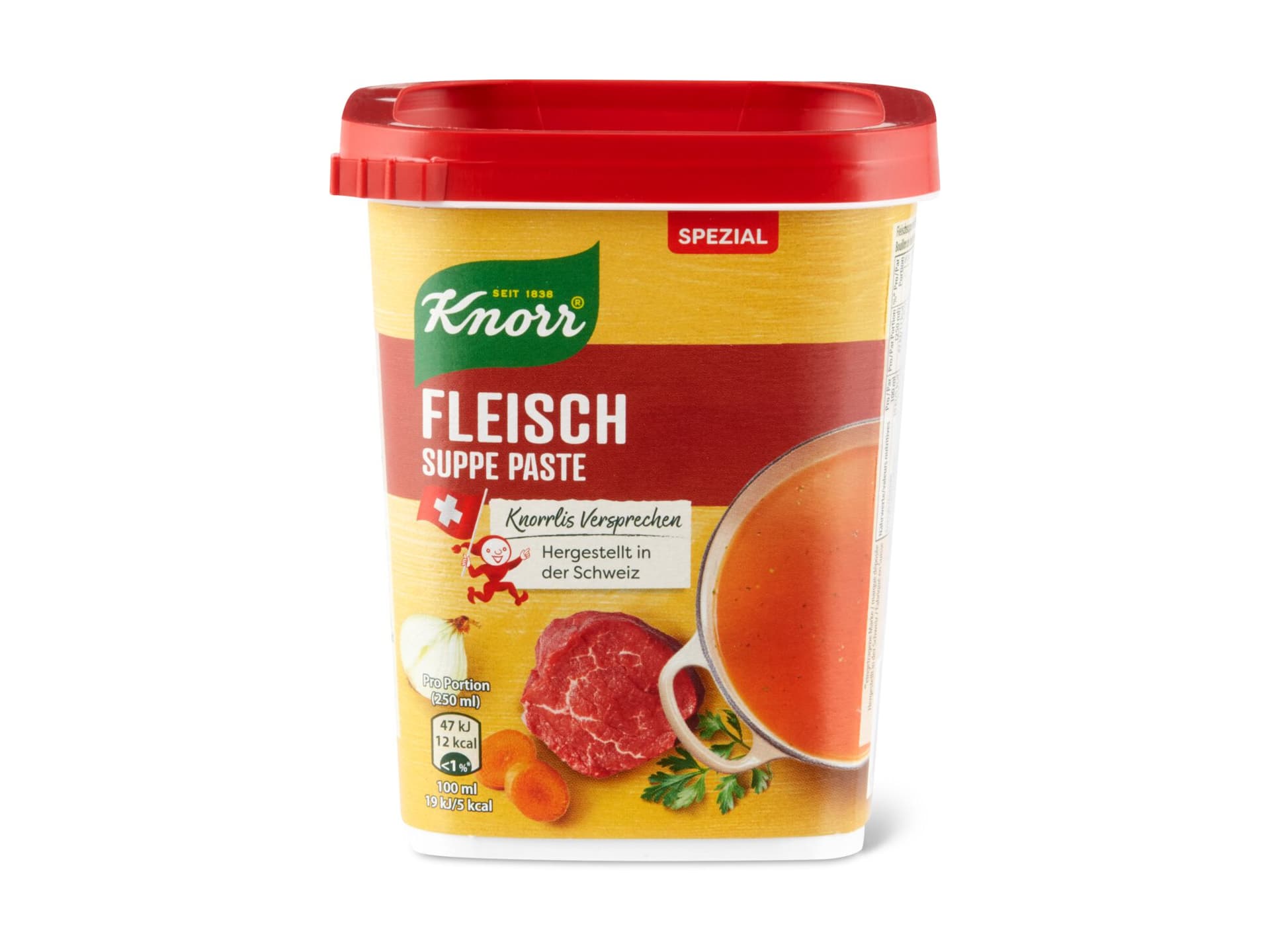 Achat Knorr · Bouillon de boeuf spécial · Pâte • Migros