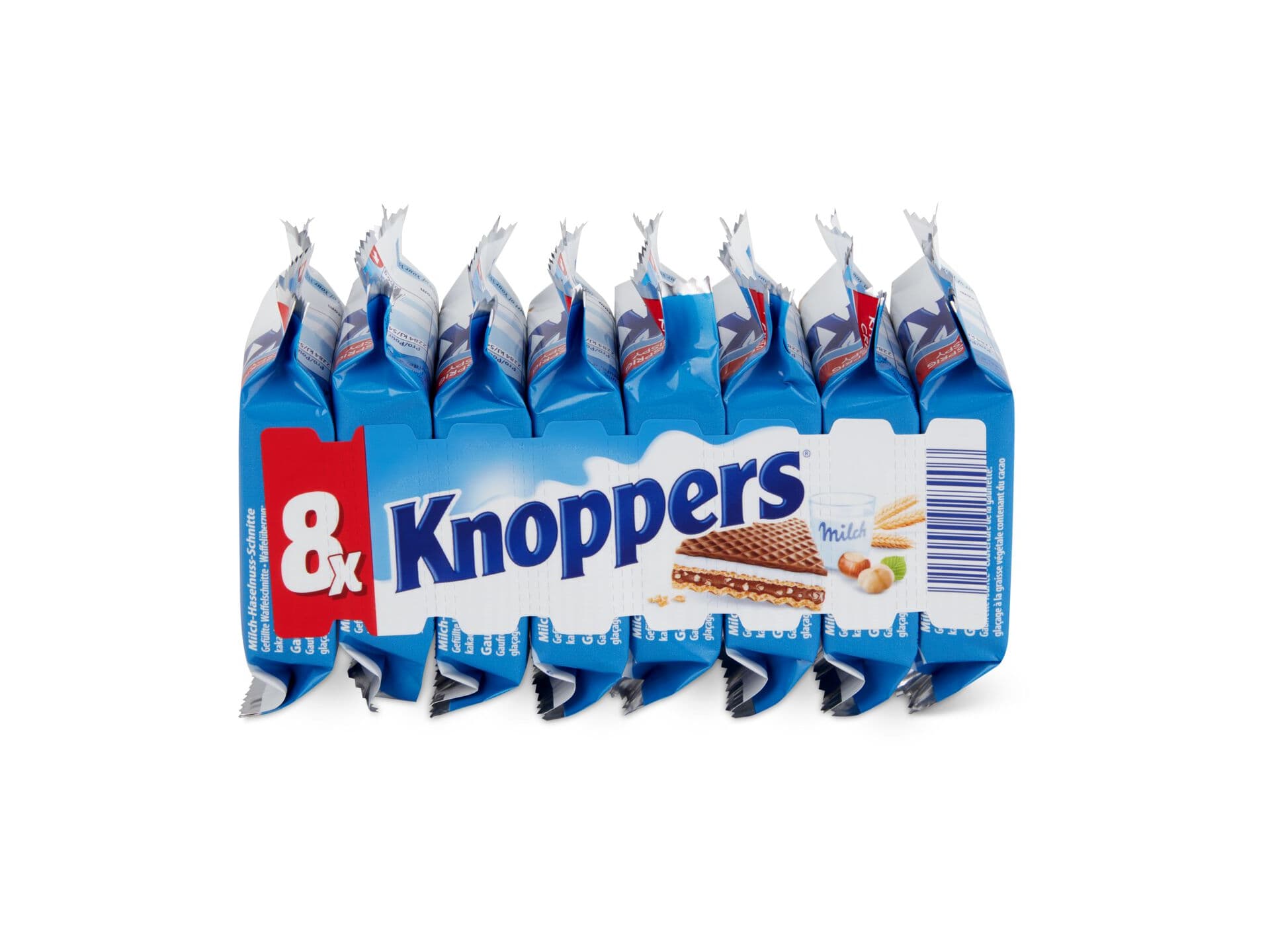 Buy Knoppers · Wafer Cuts · Milk chocolate with hazelnuts • Migros