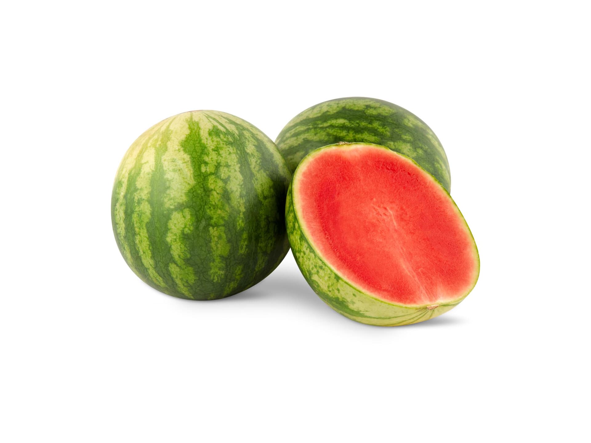 Mini Wassermelone Innen Wei