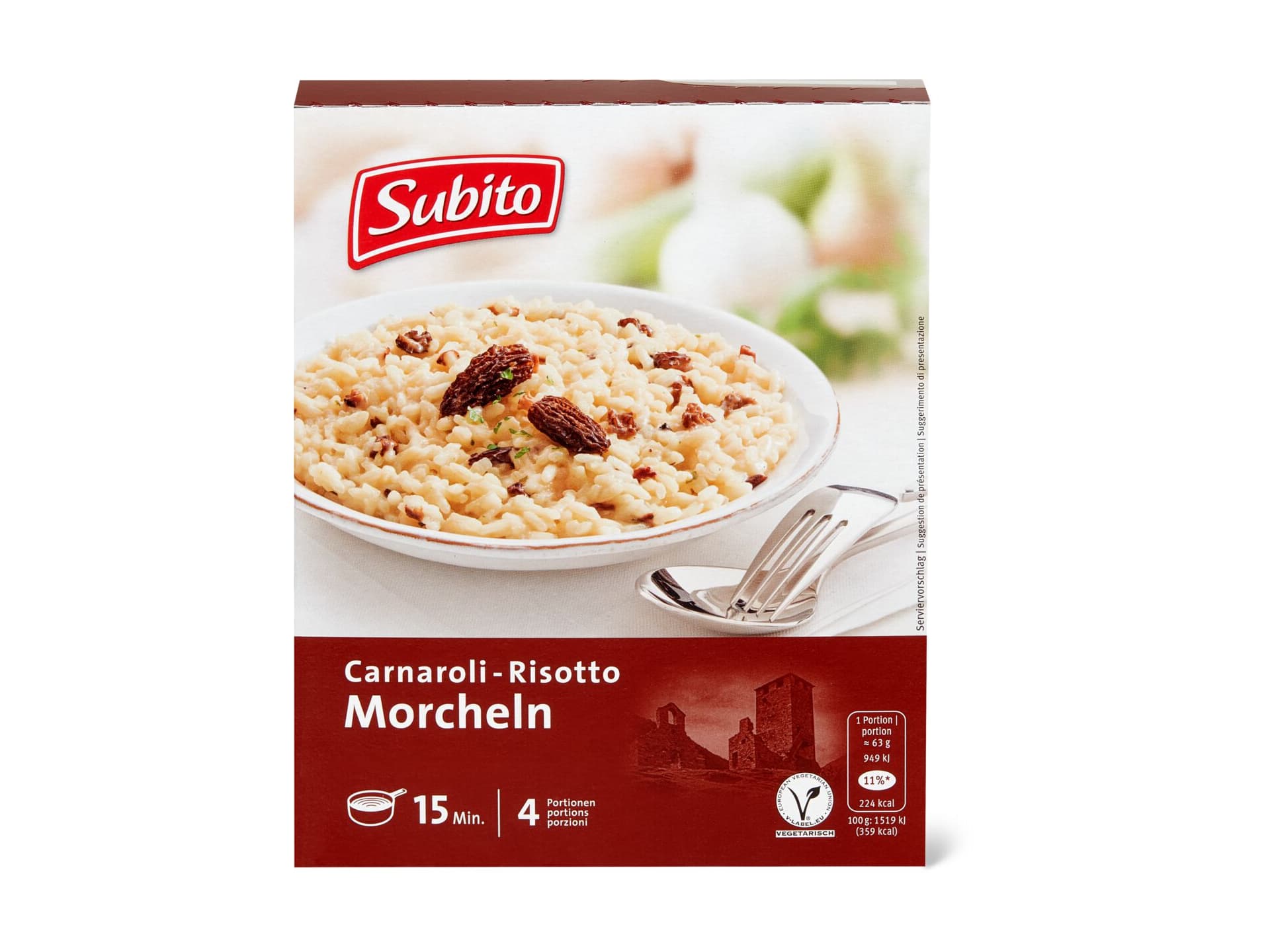 Kaufen Subito Carnaroli · Risotto · mit Morcheln • Migros