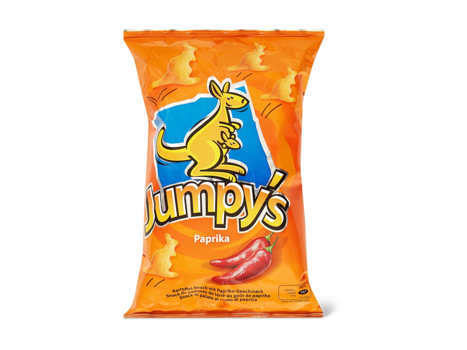 Kaufen Jumpy's · Snack auf Kartoffelbasis · Paprika • Migros